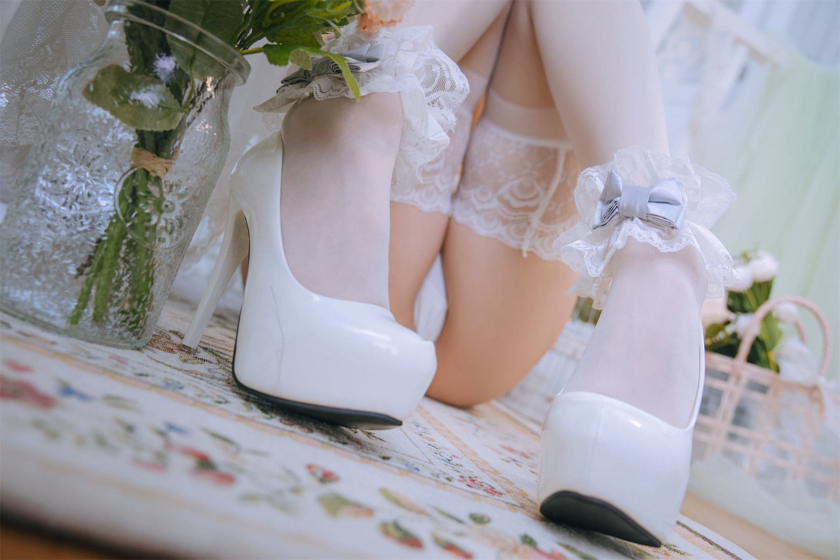 [福利COS] Cosplay日奈娇 - 喜多川海梦 花嫁