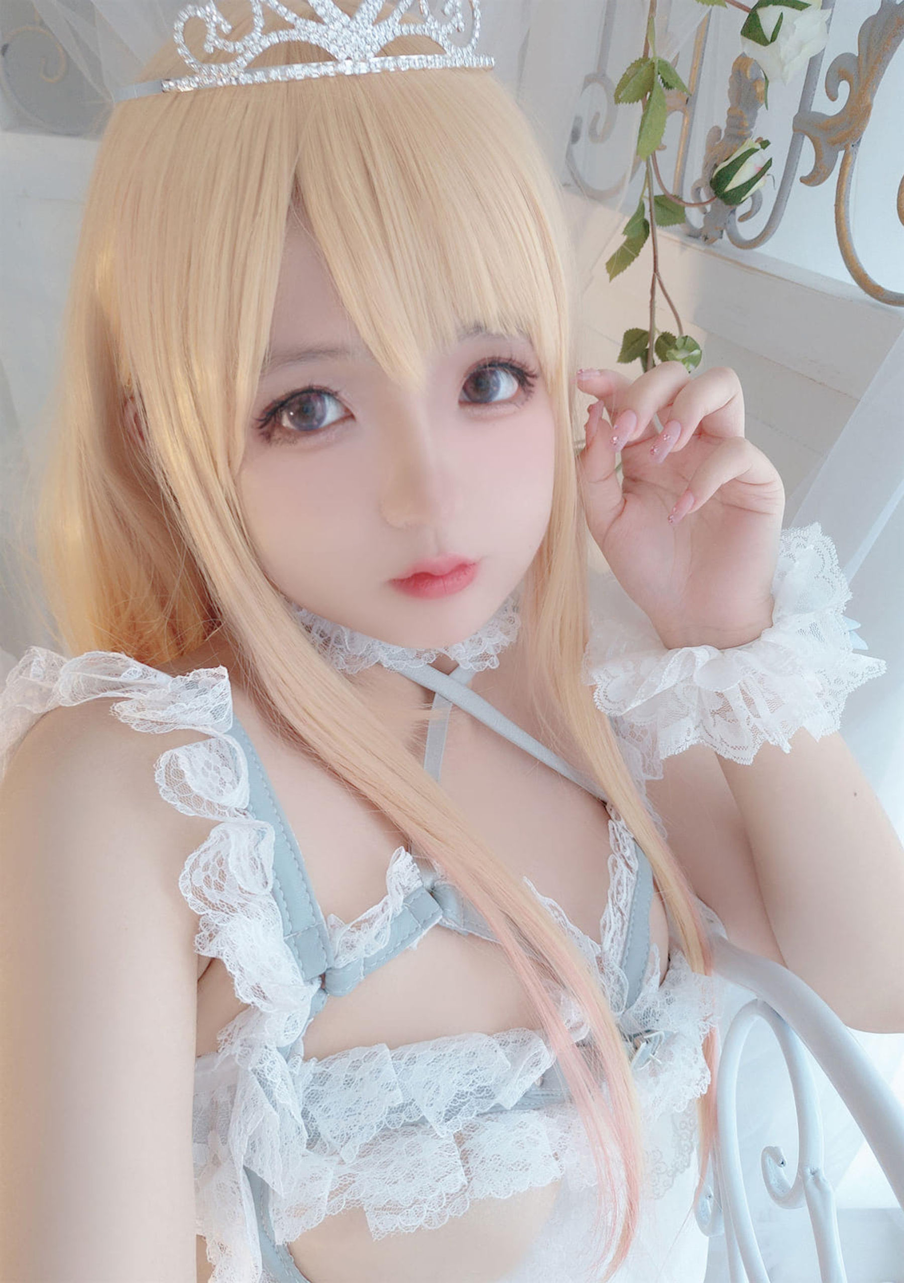 [福利COS] Cosplay日奈娇 - 喜多川海梦 花嫁