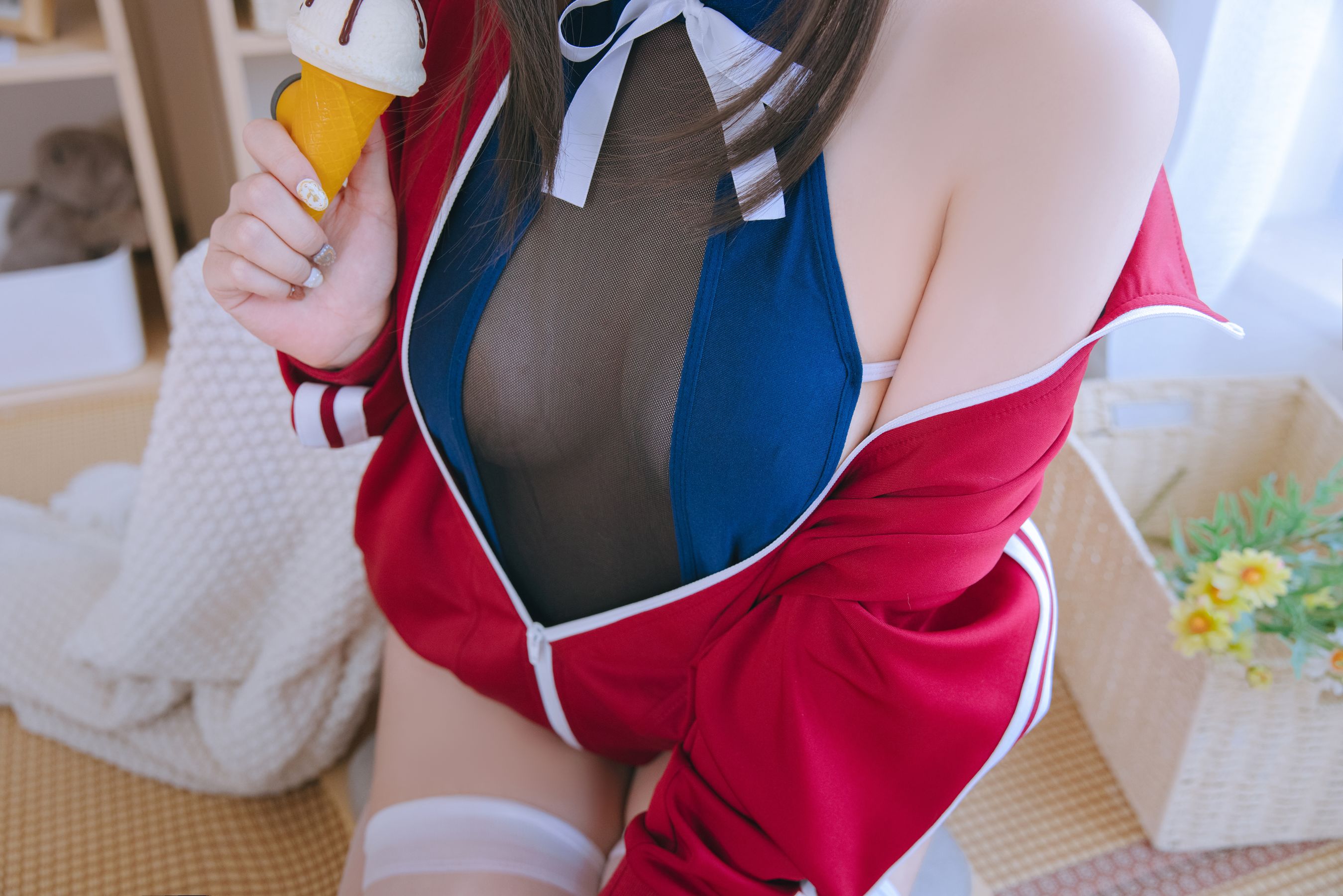[福利COS] Cosplay日奈娇 - 网纱死库水