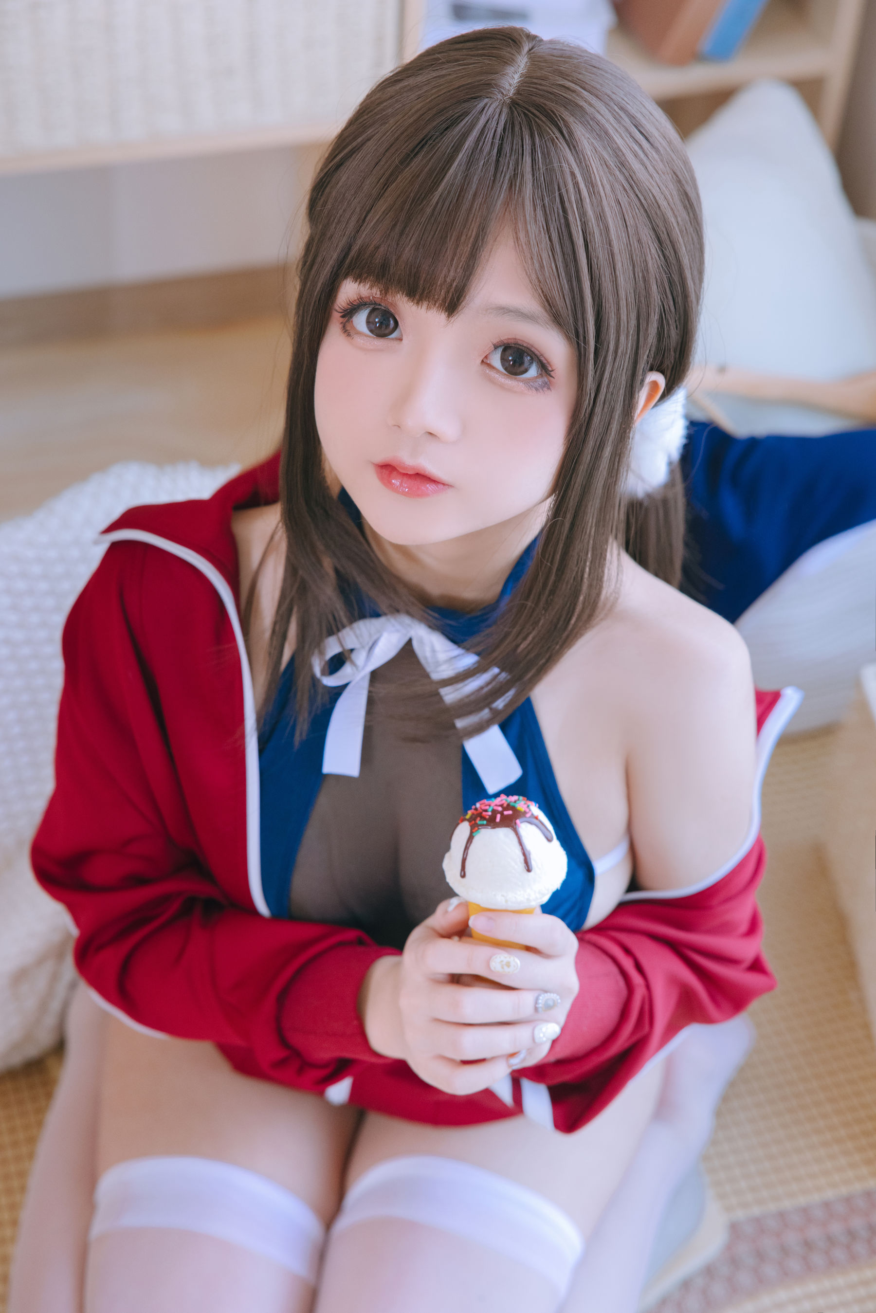 [福利COS] Cosplay日奈娇 - 网纱死库水