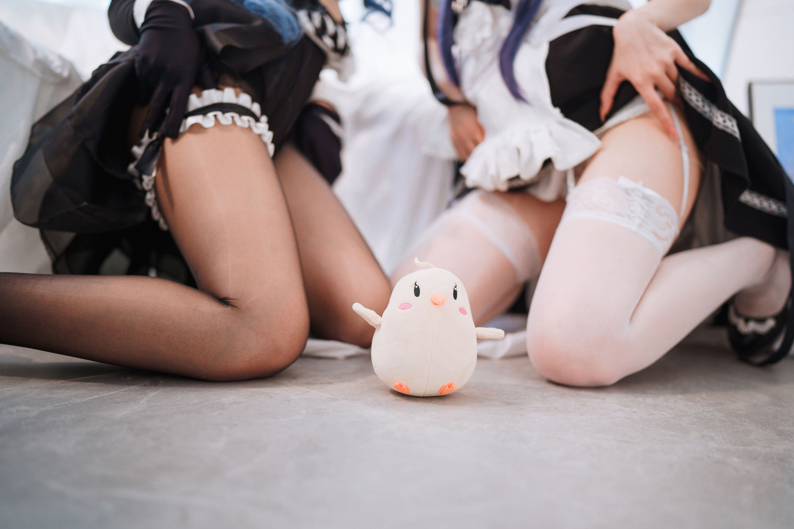 [福利COS] COS福利rioko凉凉子(肉扣热热子) - 奥古斯特 女仆装