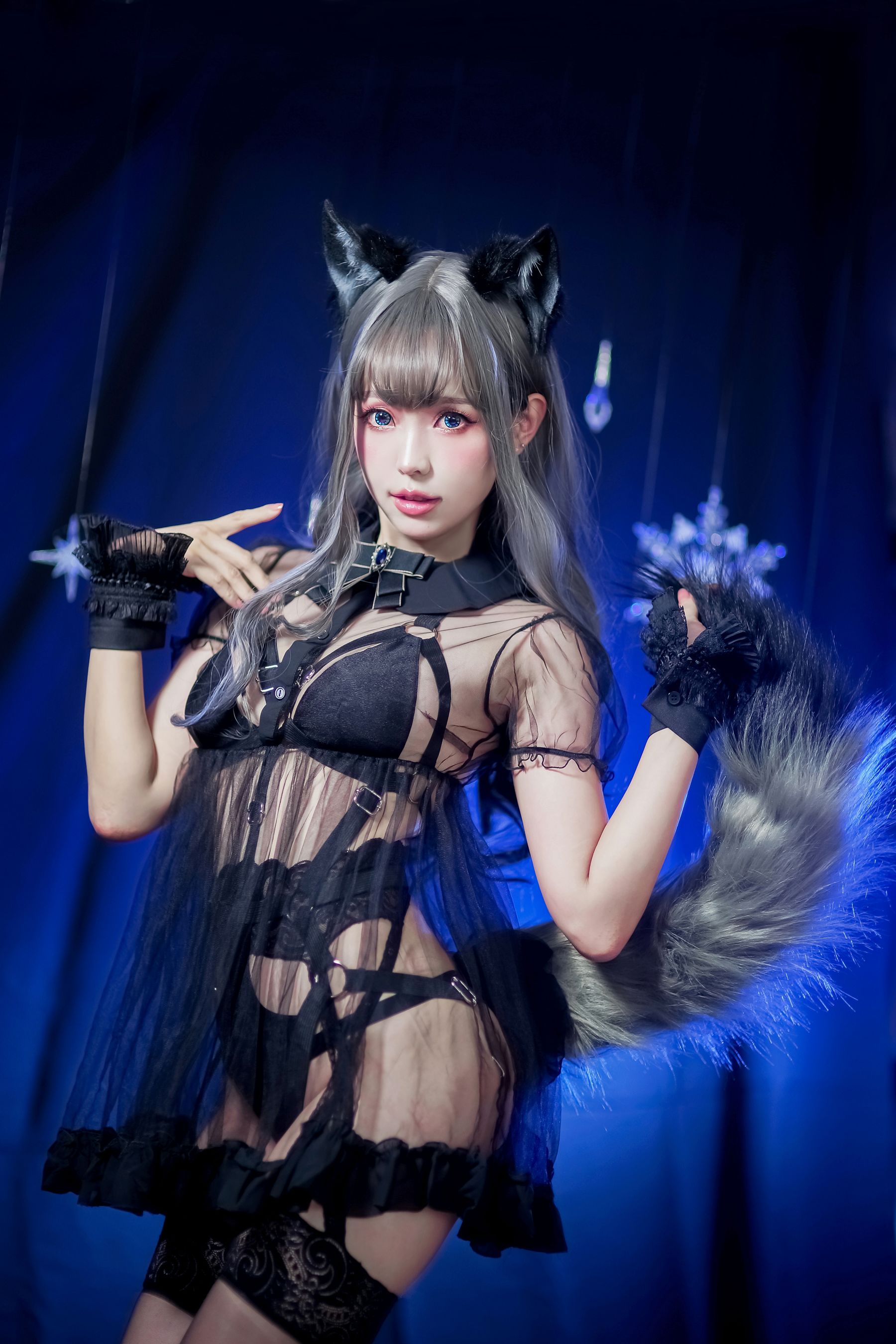 [福利COS] Ely_eee(ElyEE子) - オオカミ闇夜ーヨルちゃん