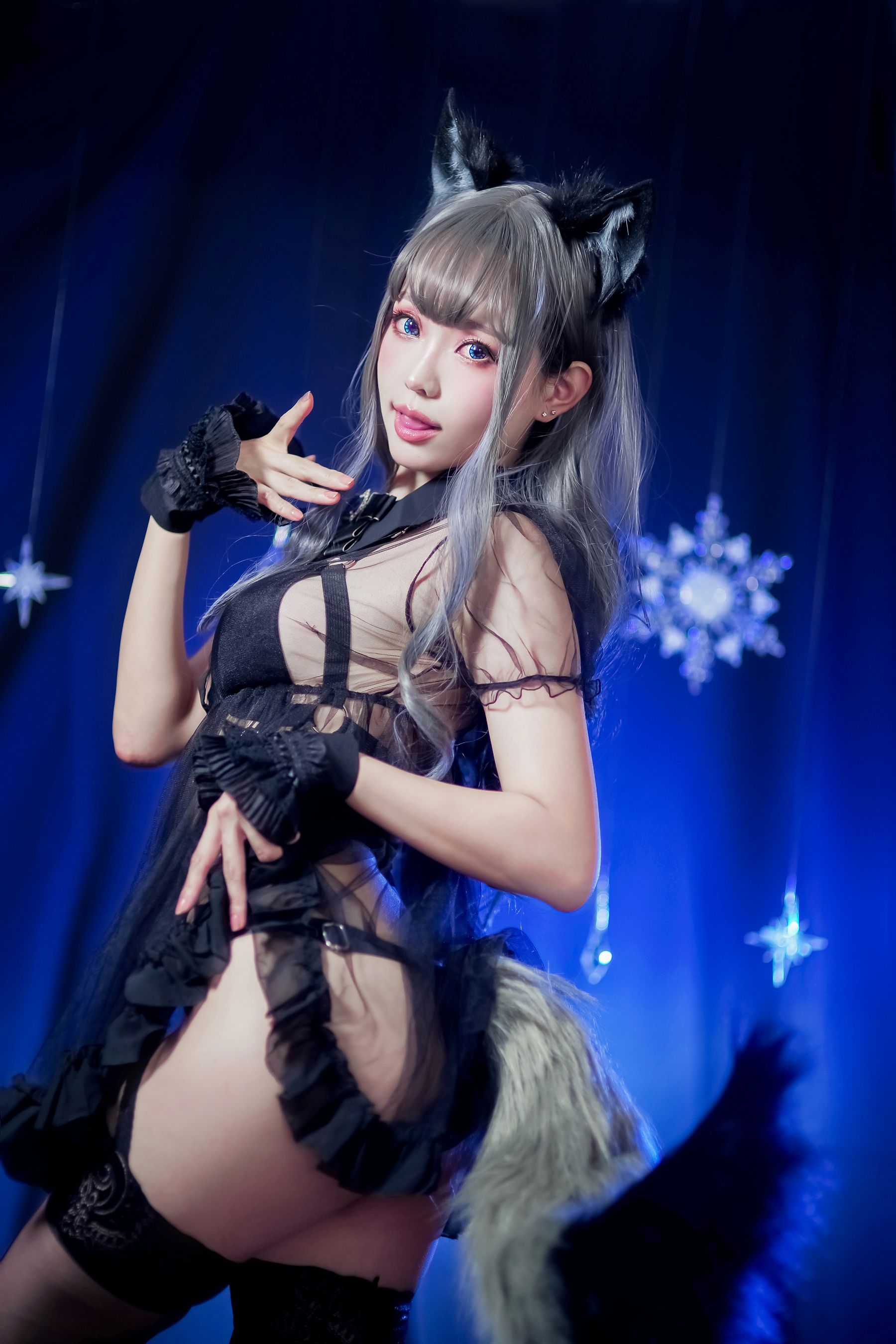 [福利COS] Ely_eee(ElyEE子) - オオカミ闇夜ーヨルちゃん