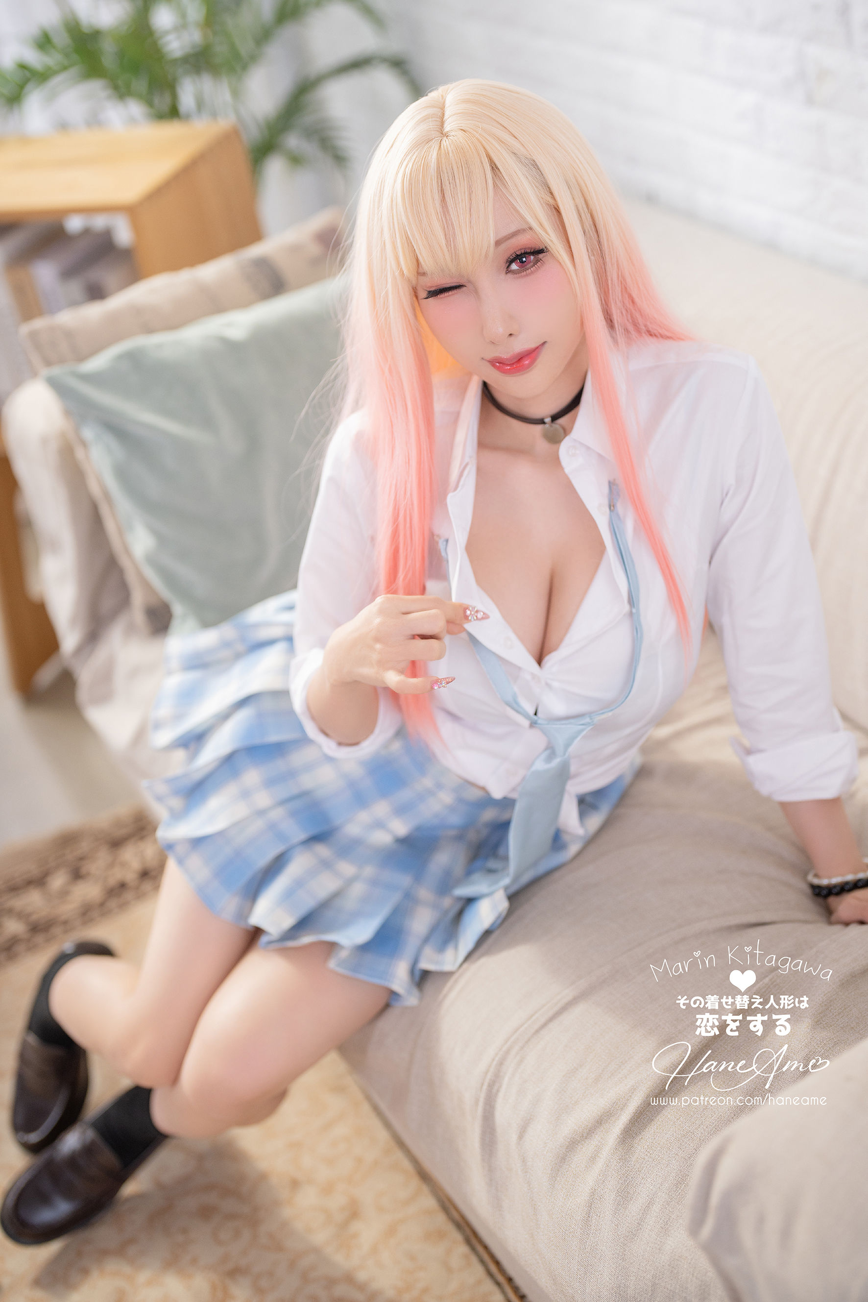 [福利COS] Hane Ame 雨波写真 - JK
