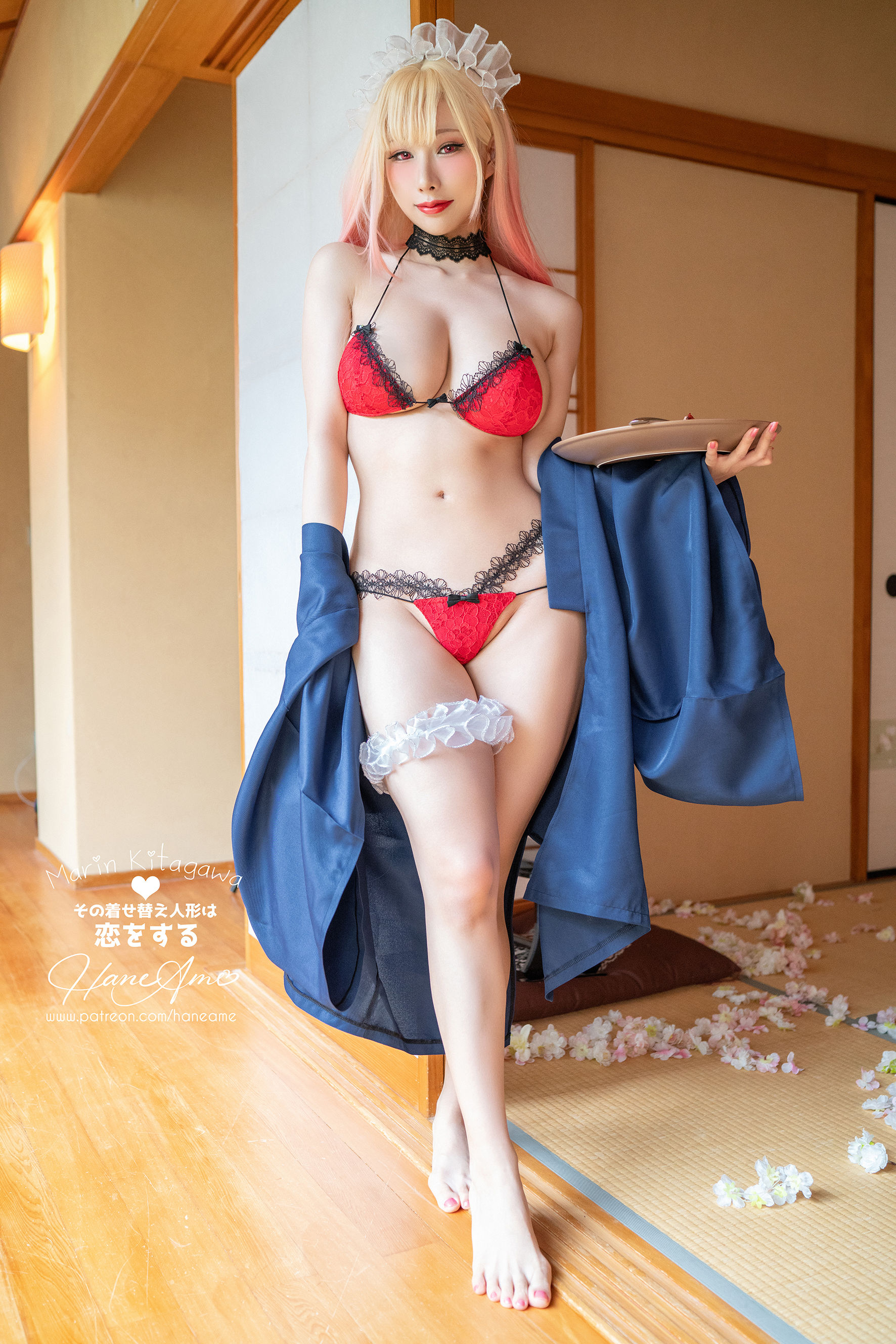 [福利COS] Hane Ame 雨波写真 - LINGERIE