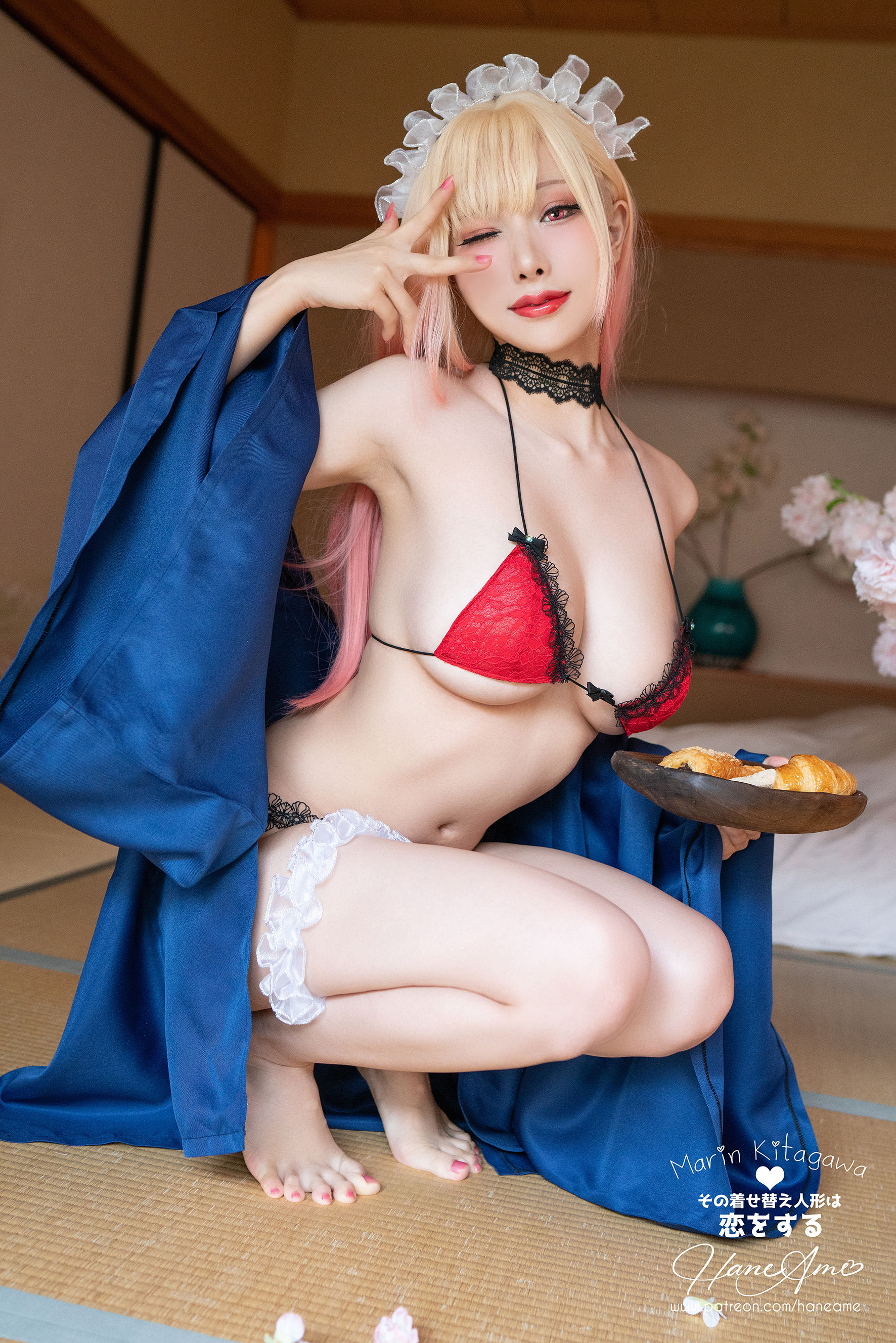[福利COS] Hane Ame 雨波写真 - LINGERIE
