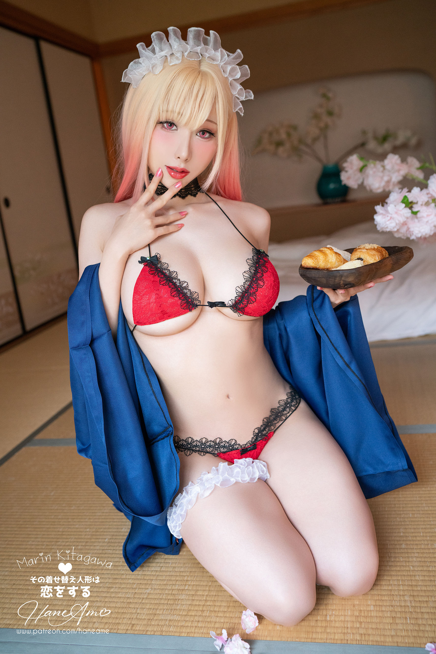 [福利COS] Hane Ame 雨波写真 - LINGERIE