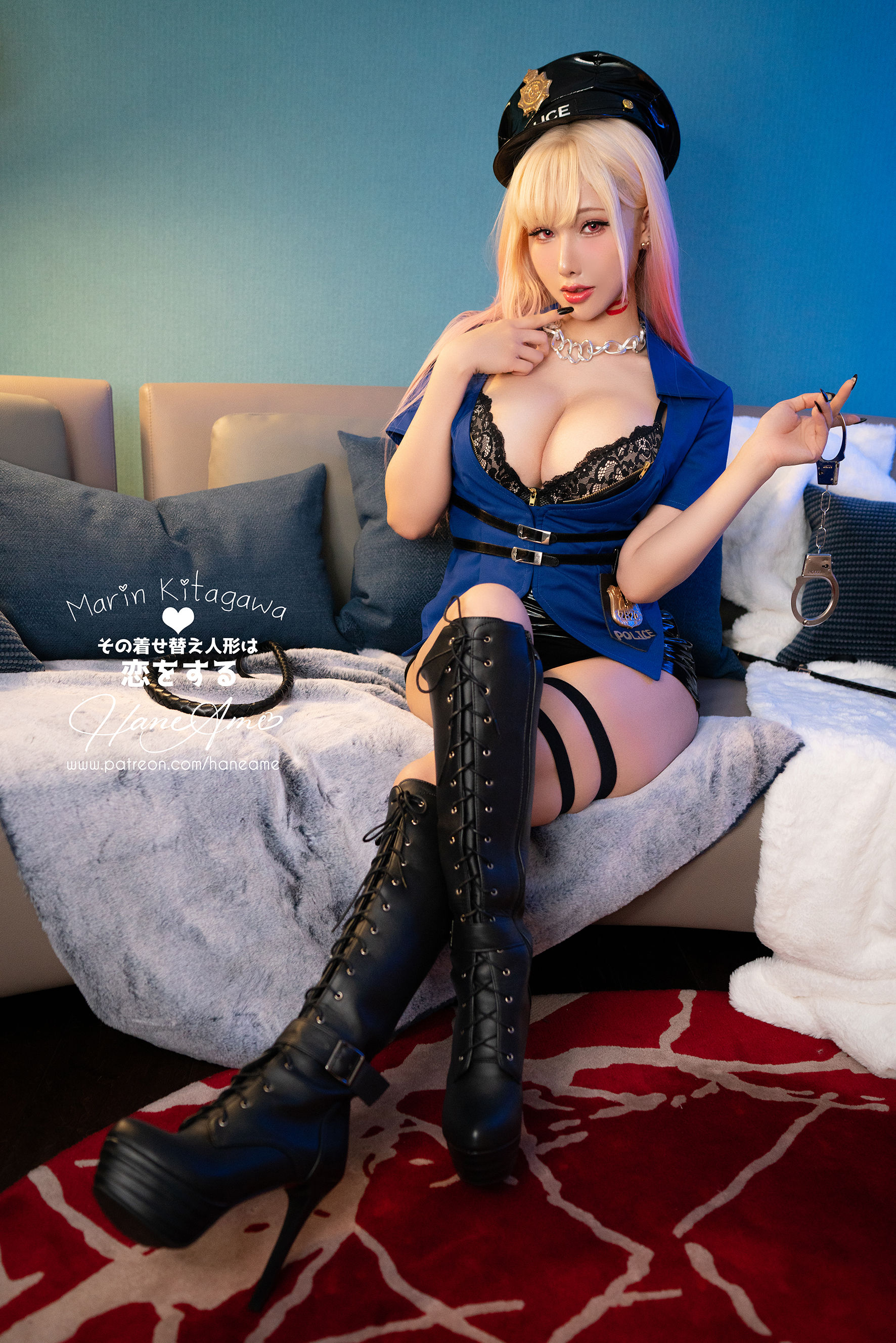 [福利COS] Hane Ame 雨波写真 - POLICE