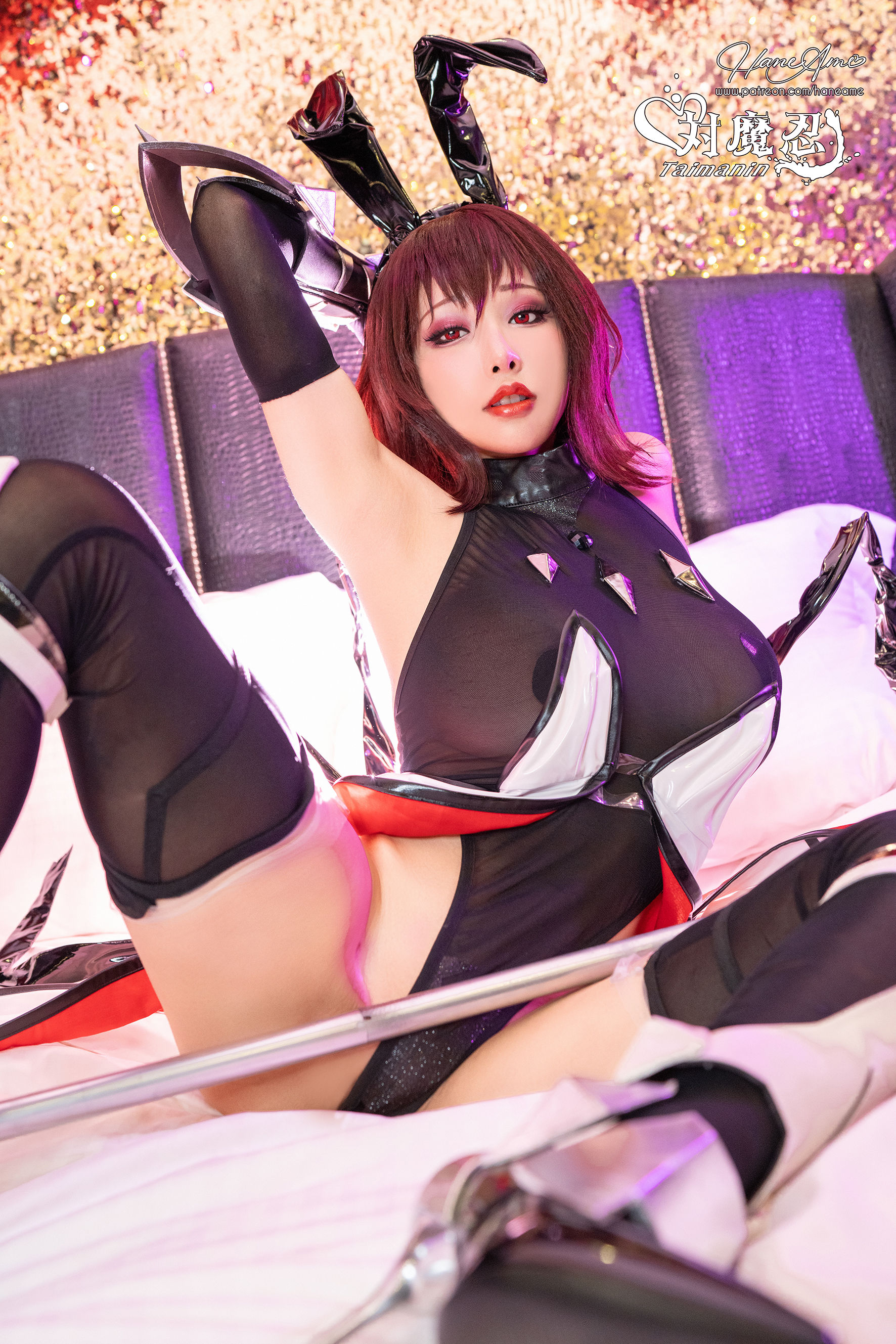 [福利COS] Hane Ame 雨波写真 - 對魔忍 不知火 OFFICAL