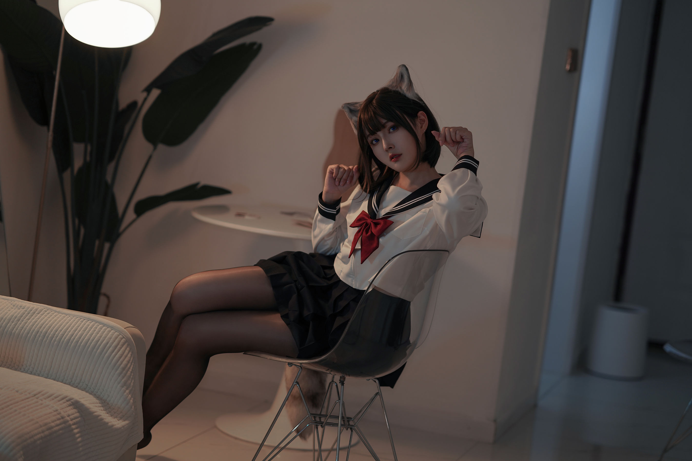 [福利COS] Natsuko夏夏子 - 大尾巴喵