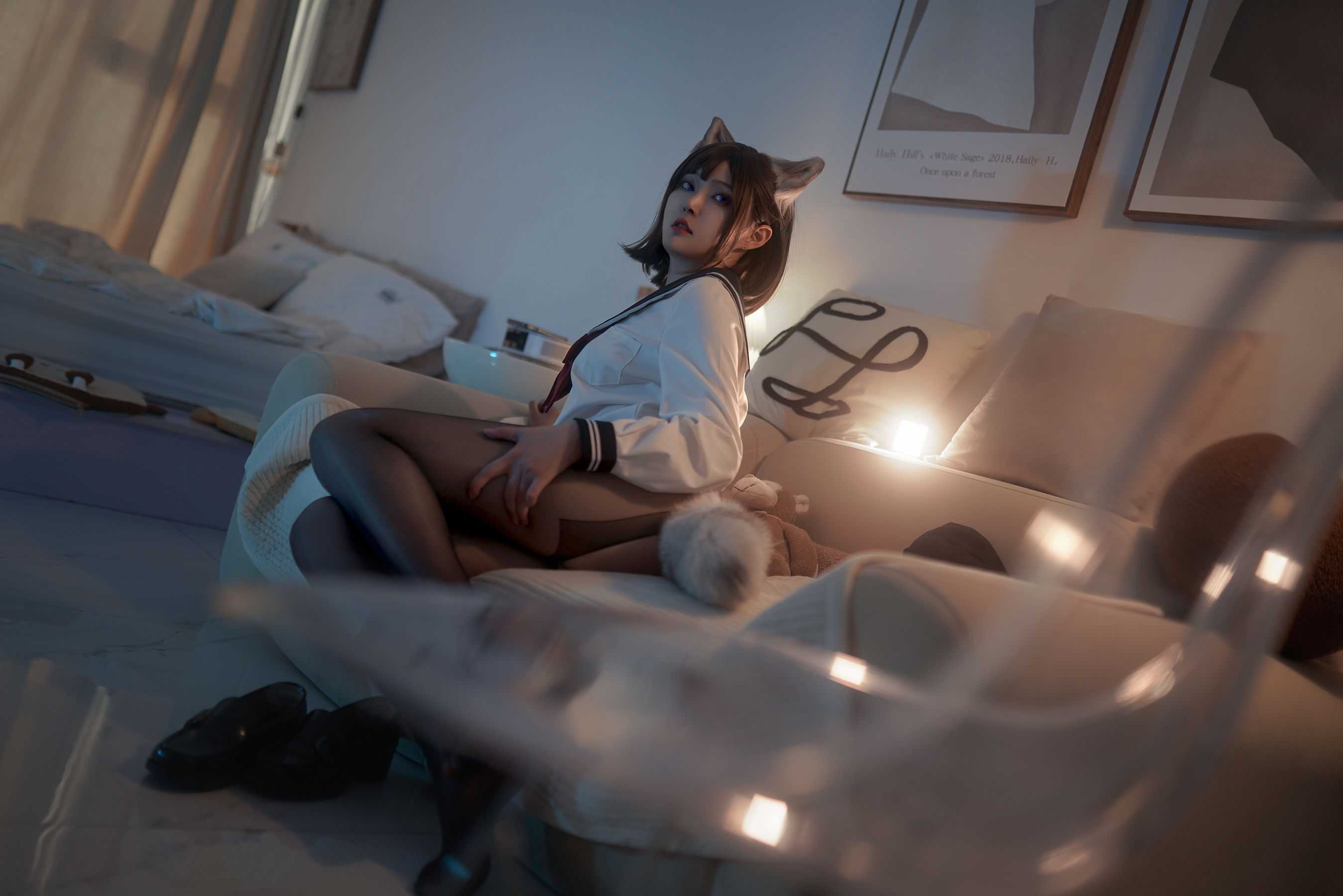 [福利COS] Natsuko夏夏子 - 大尾巴喵