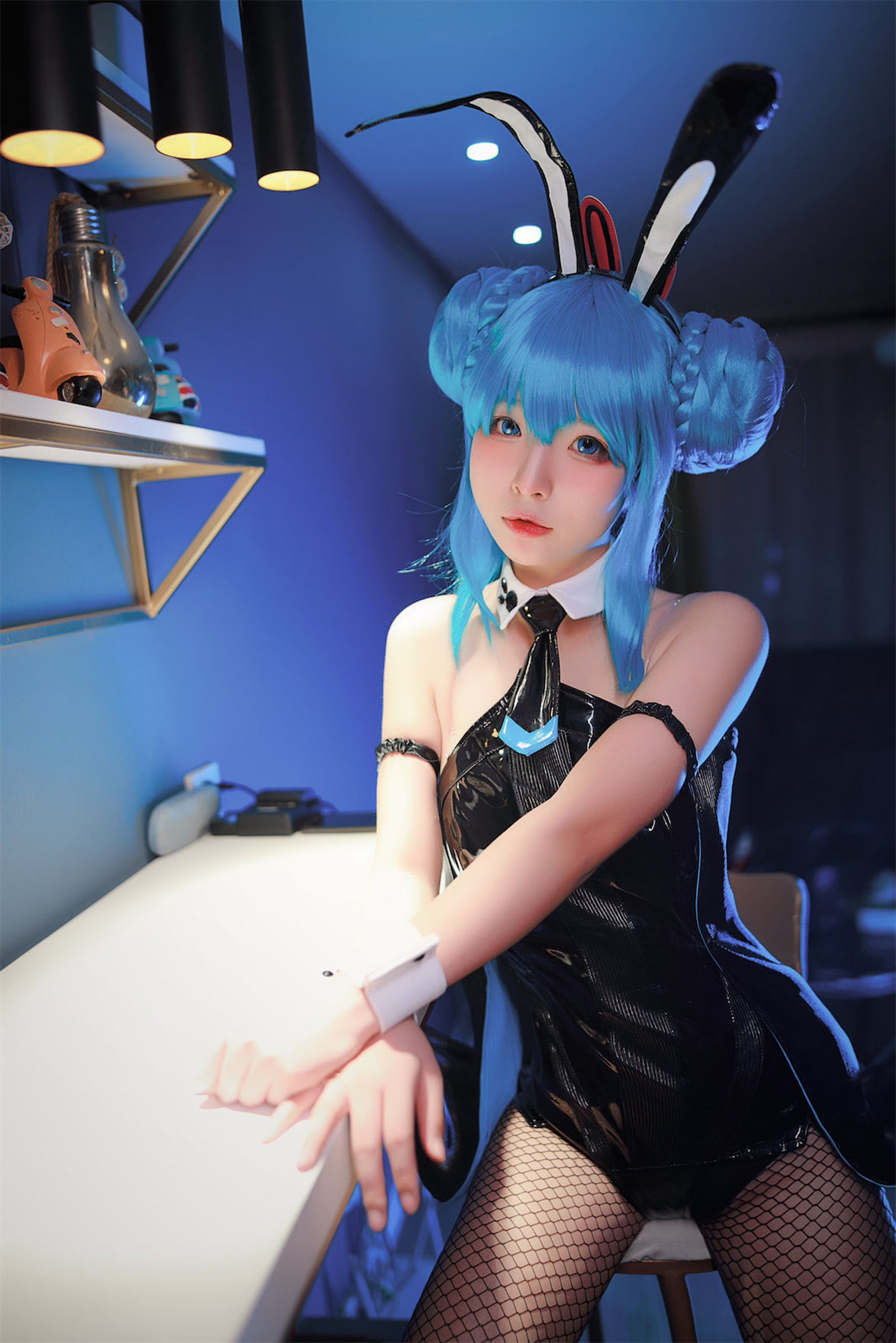 [福利COS] yuuhui玉汇 - 初音黑兔
