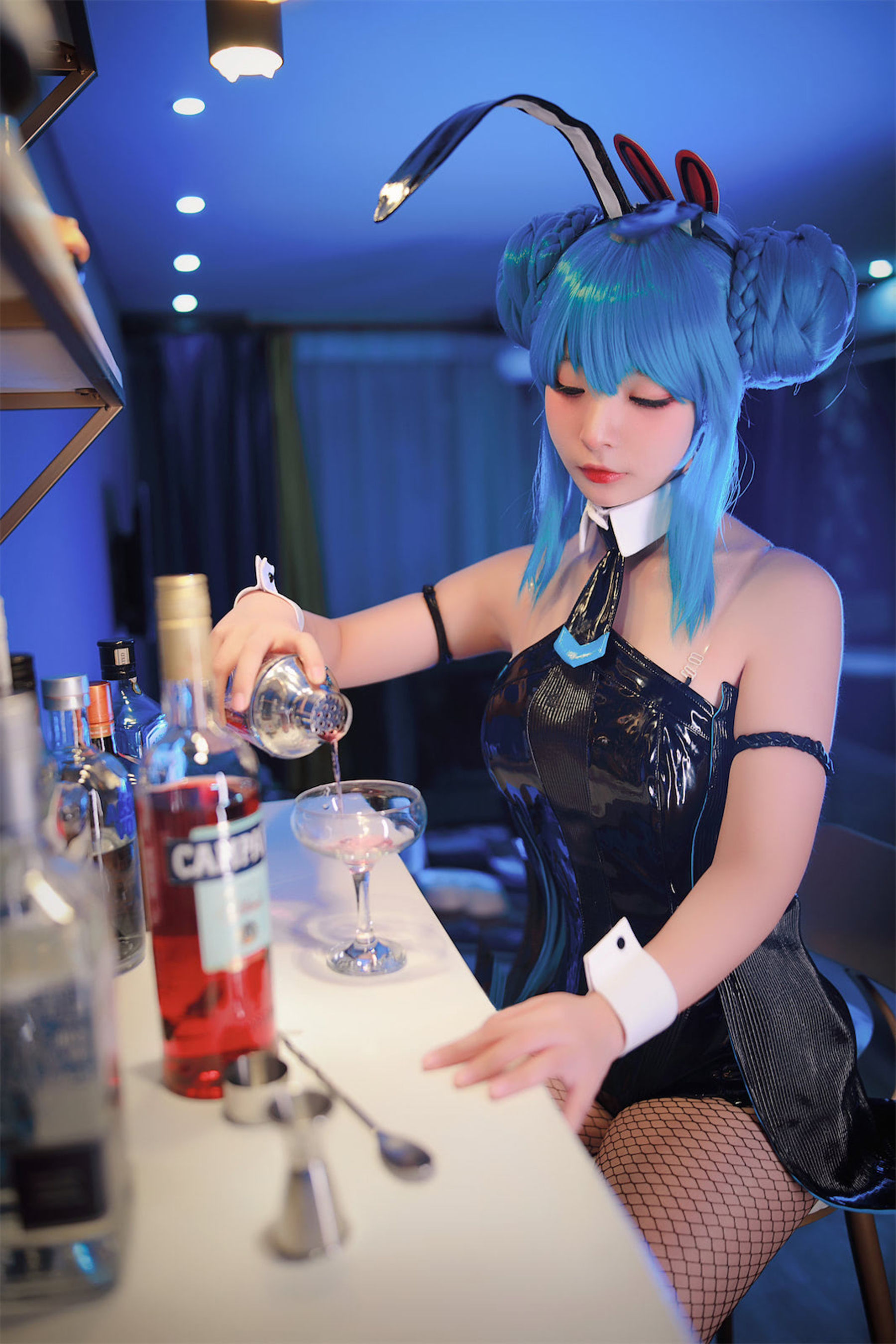 [福利COS] yuuhui玉汇 - 初音黑兔