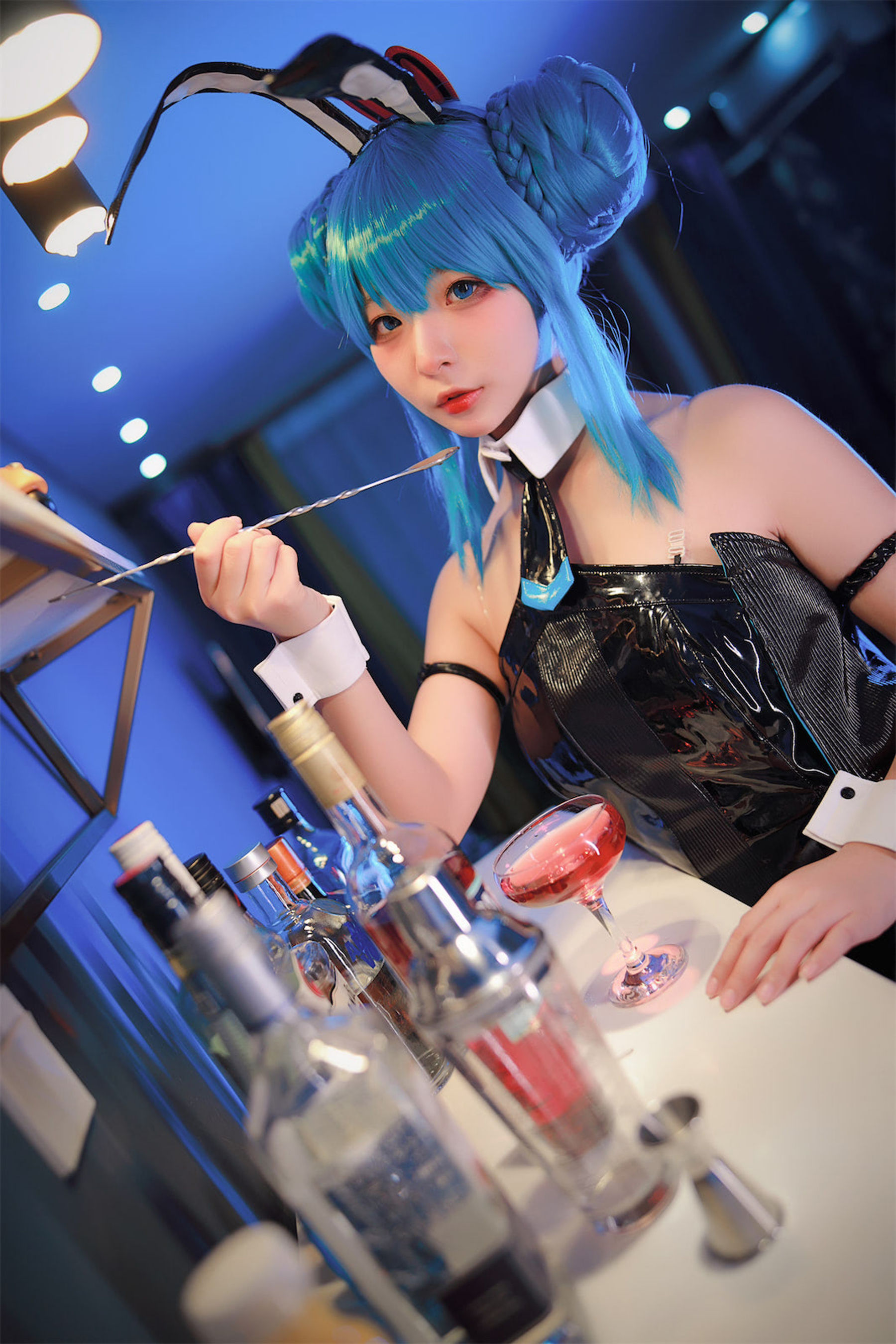 [福利COS] yuuhui玉汇 - 初音黑兔