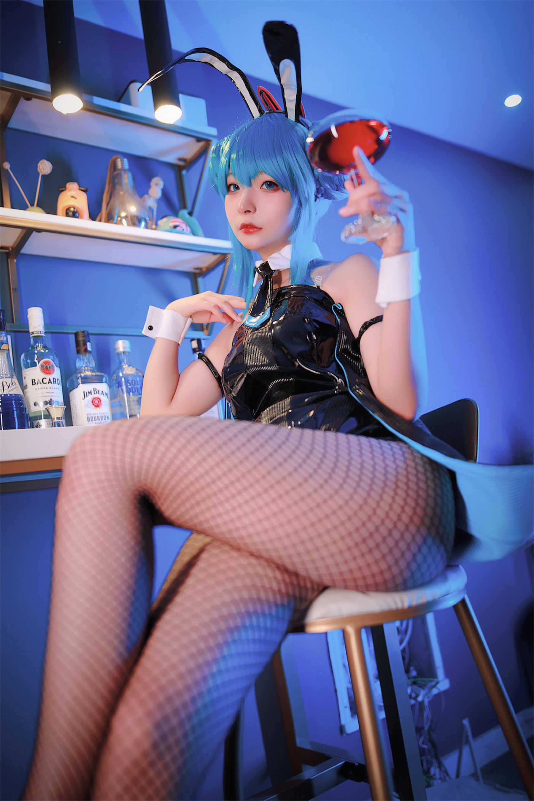 [福利COS] yuuhui玉汇 - 初音黑兔