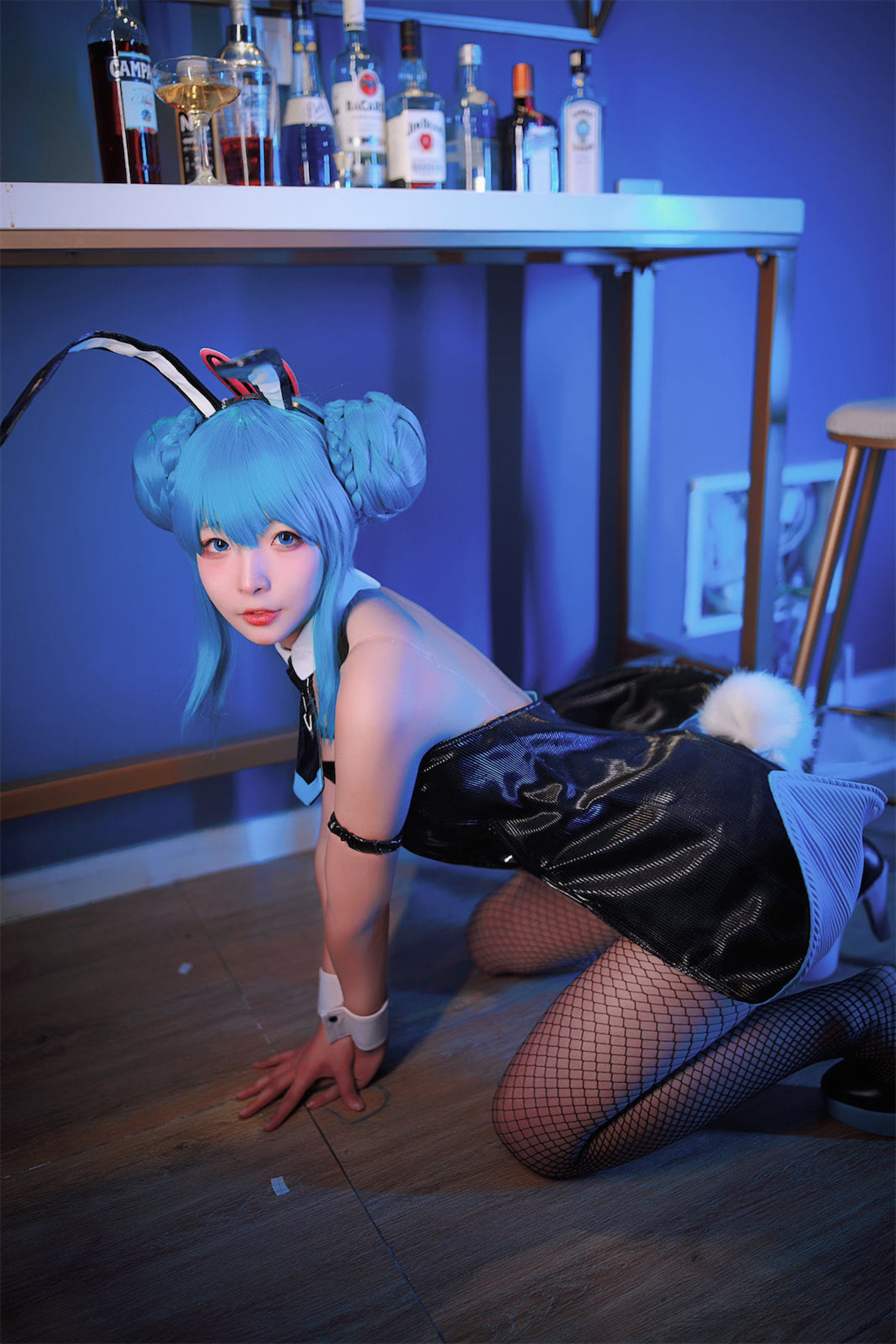 [福利COS] yuuhui玉汇 - 初音黑兔