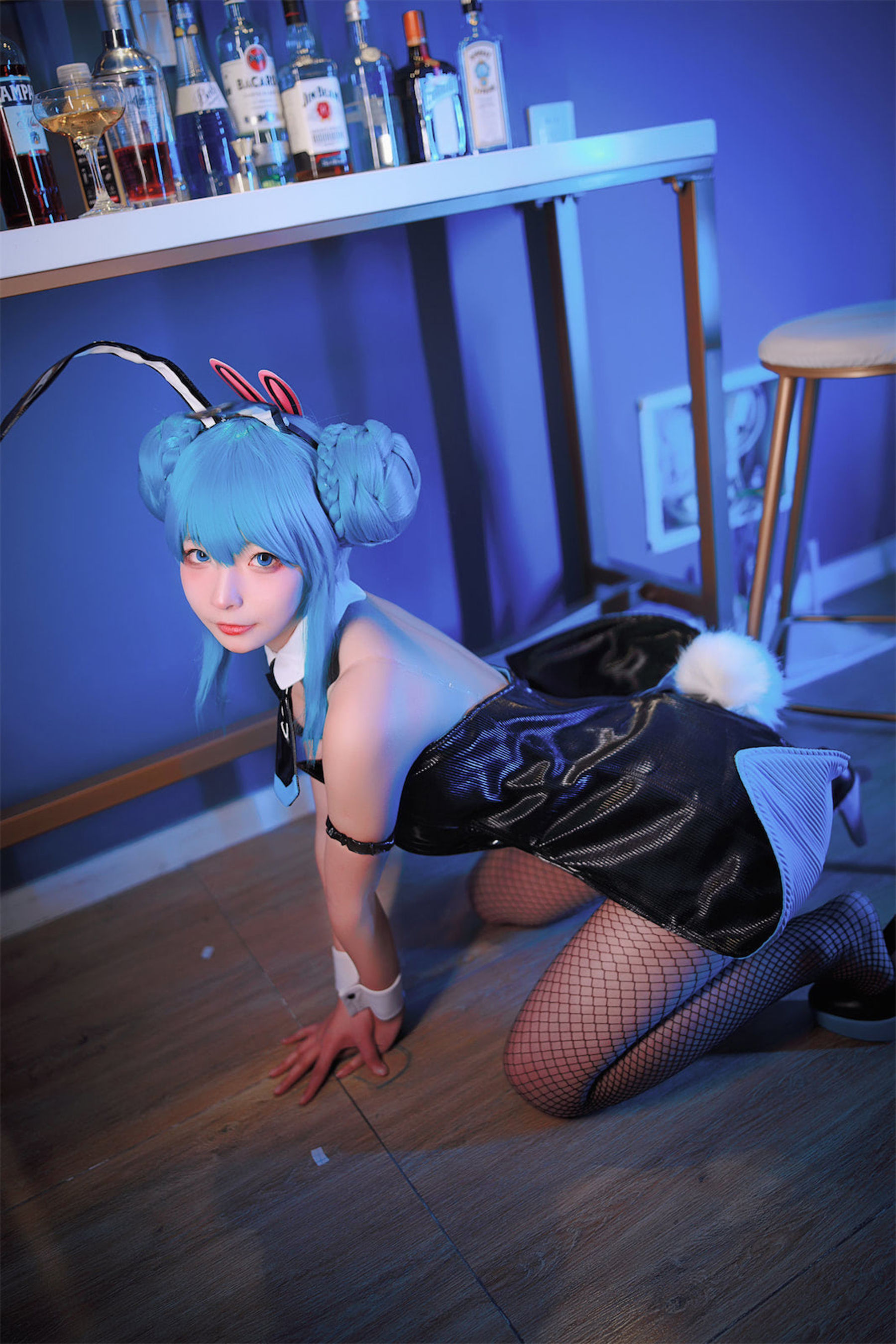 [福利COS] yuuhui玉汇 - 初音黑兔