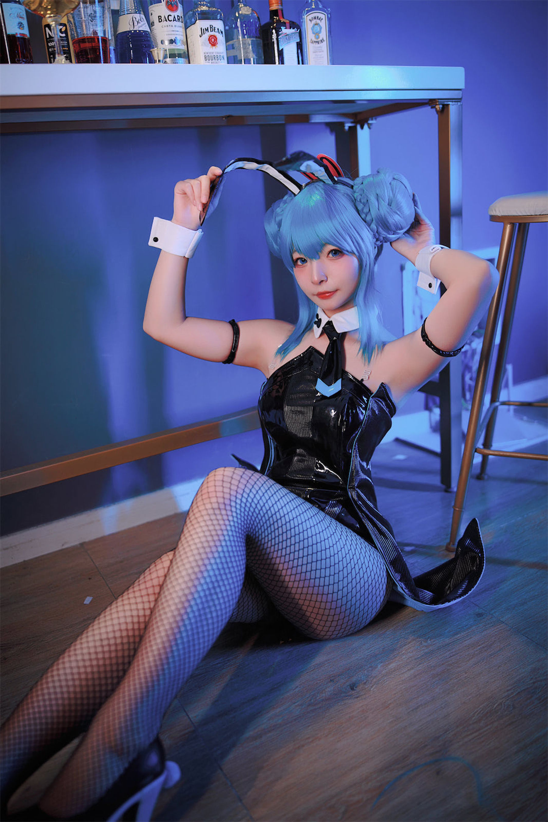 [福利COS] yuuhui玉汇 - 初音黑兔