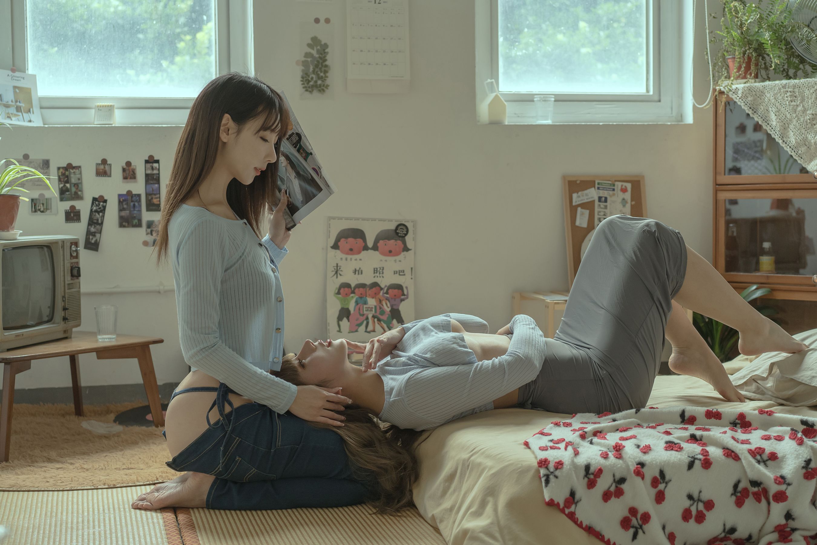 [福利COS] 云溪溪 - 奶桃 日系百合