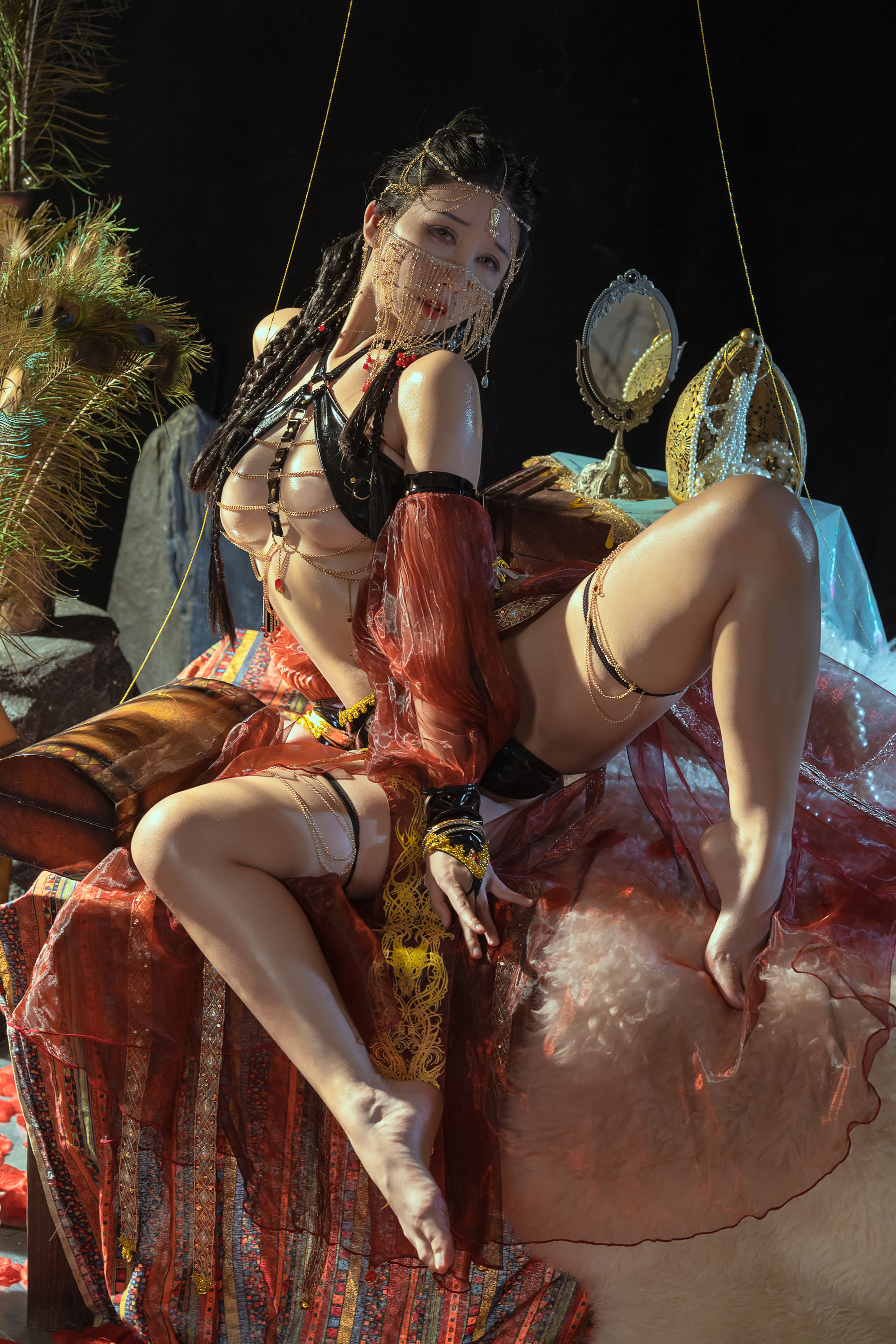 [福利COS] 云溪溪 - 深渊舞娘