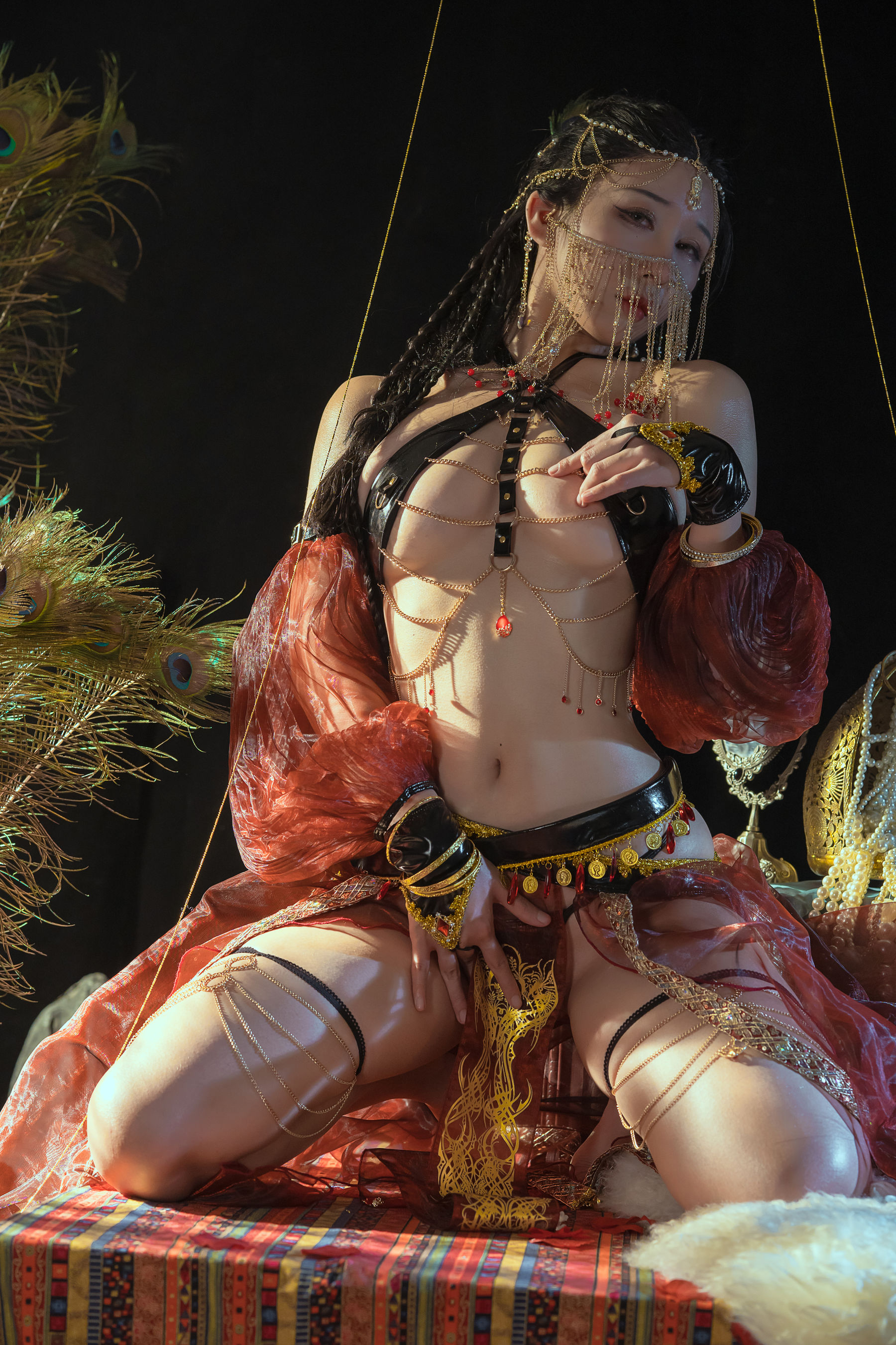 [福利COS] 云溪溪 - 深渊舞娘
