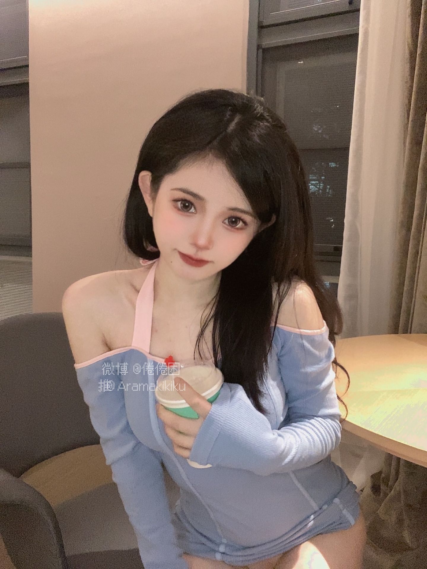 [福利COS] 倦倦喵 - 蓝莓皮肤