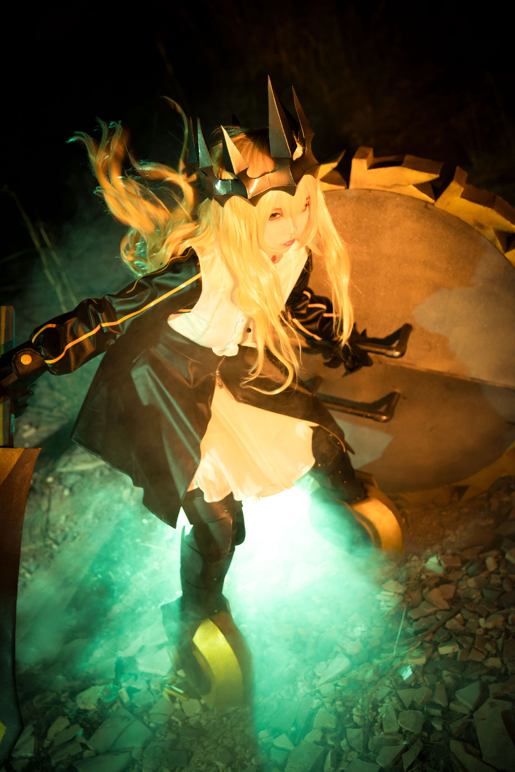 [福利COS] 动漫博主G44不会受伤 - 战轮妖精