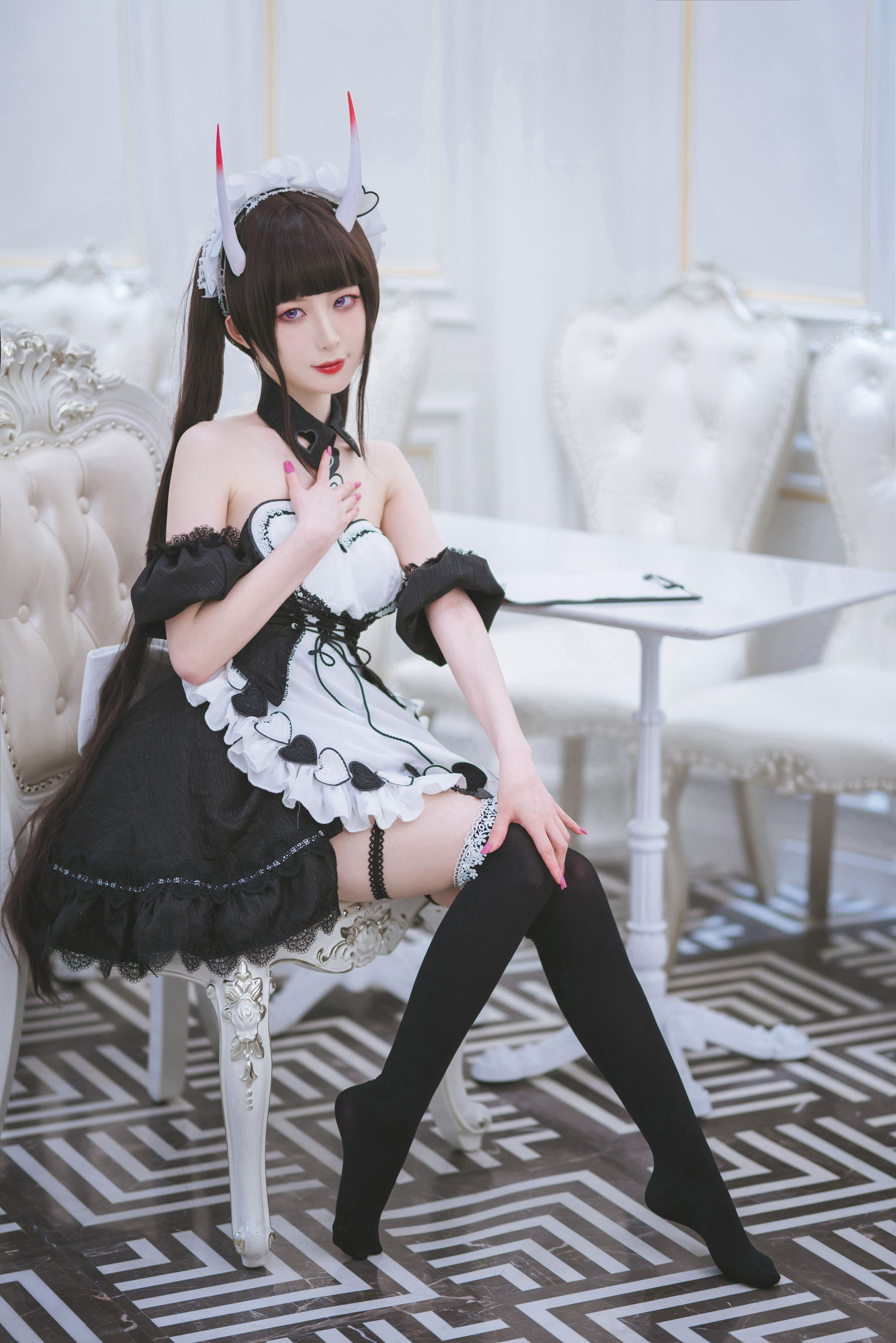 [福利COS] 动漫博主封疆疆v - 能代女仆