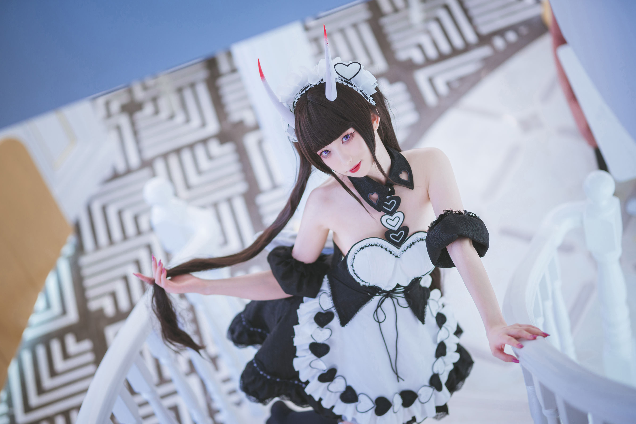 [福利COS] 动漫博主封疆疆v - 能代女仆
