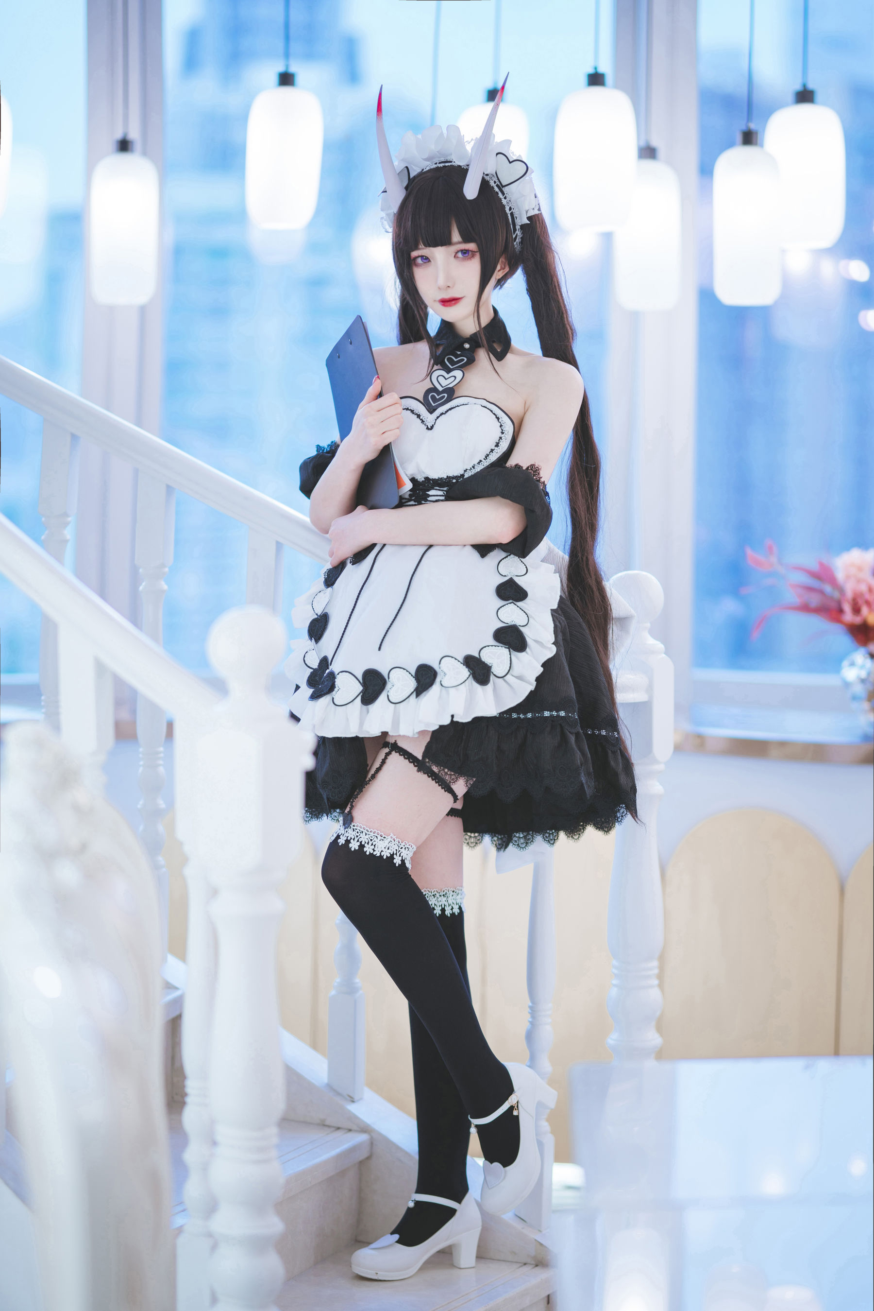 [福利COS] 动漫博主封疆疆v - 能代女仆
