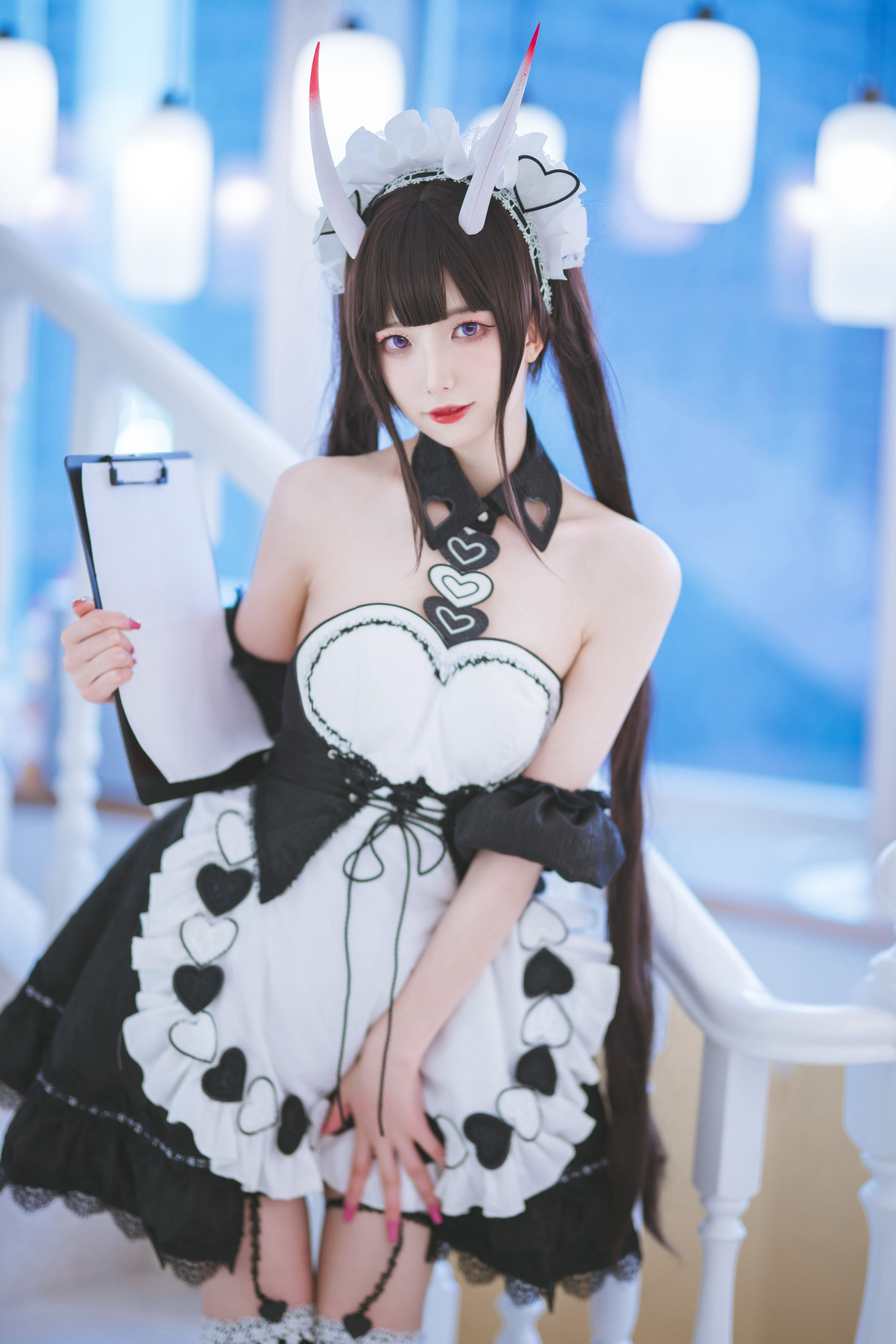 [福利COS] 动漫博主封疆疆v - 能代女仆