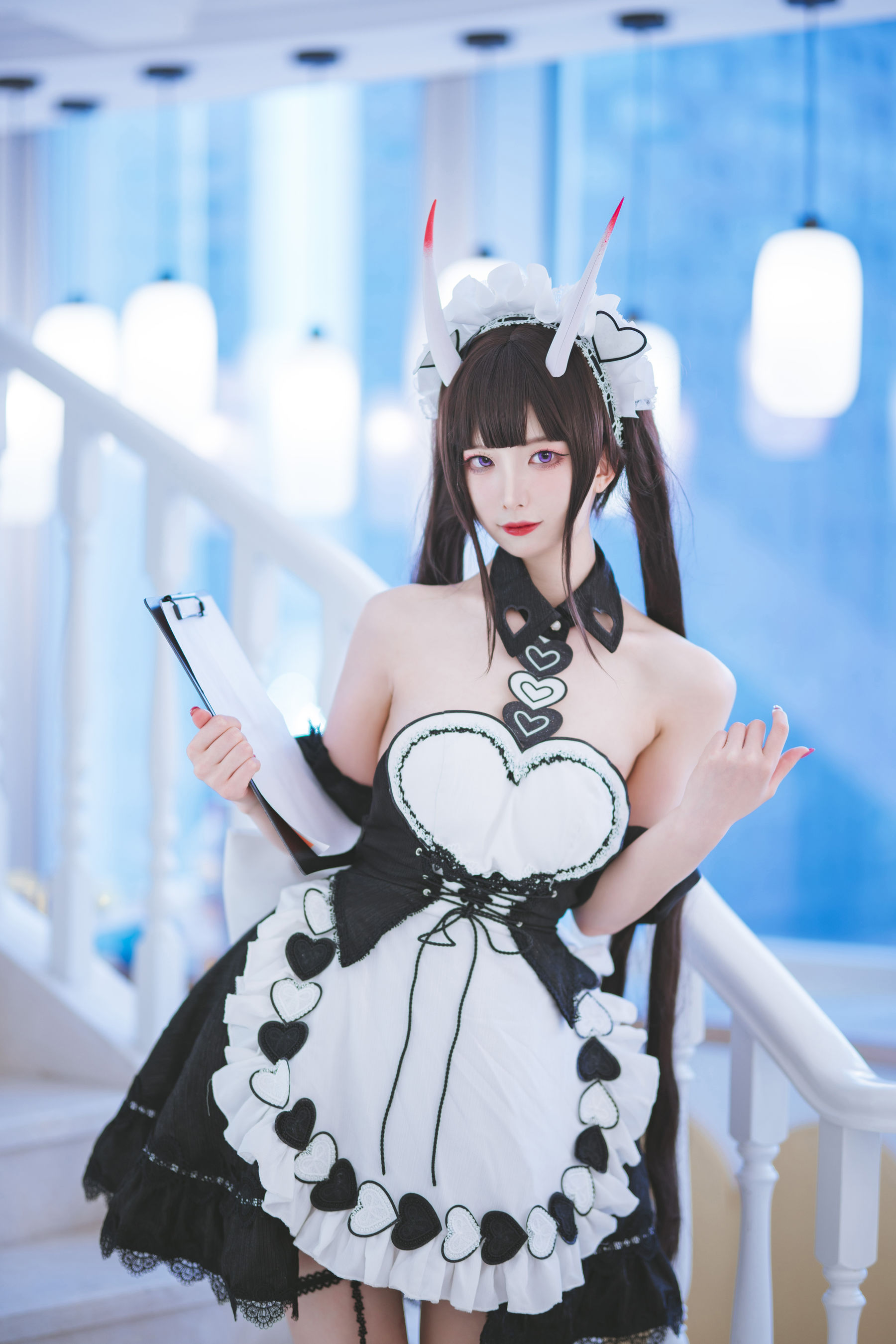[福利COS] 动漫博主封疆疆v - 能代女仆