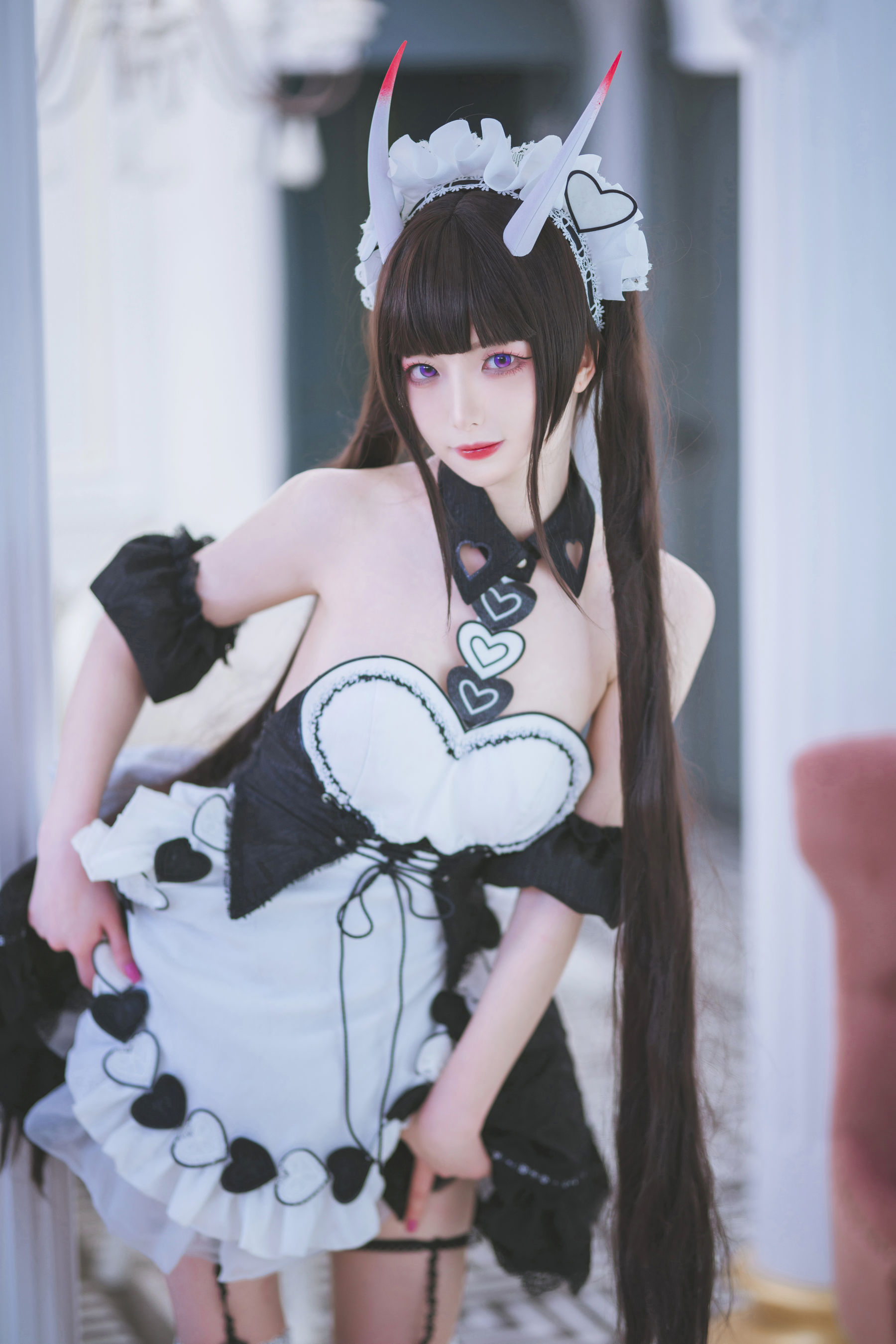 [福利COS] 动漫博主封疆疆v - 能代女仆