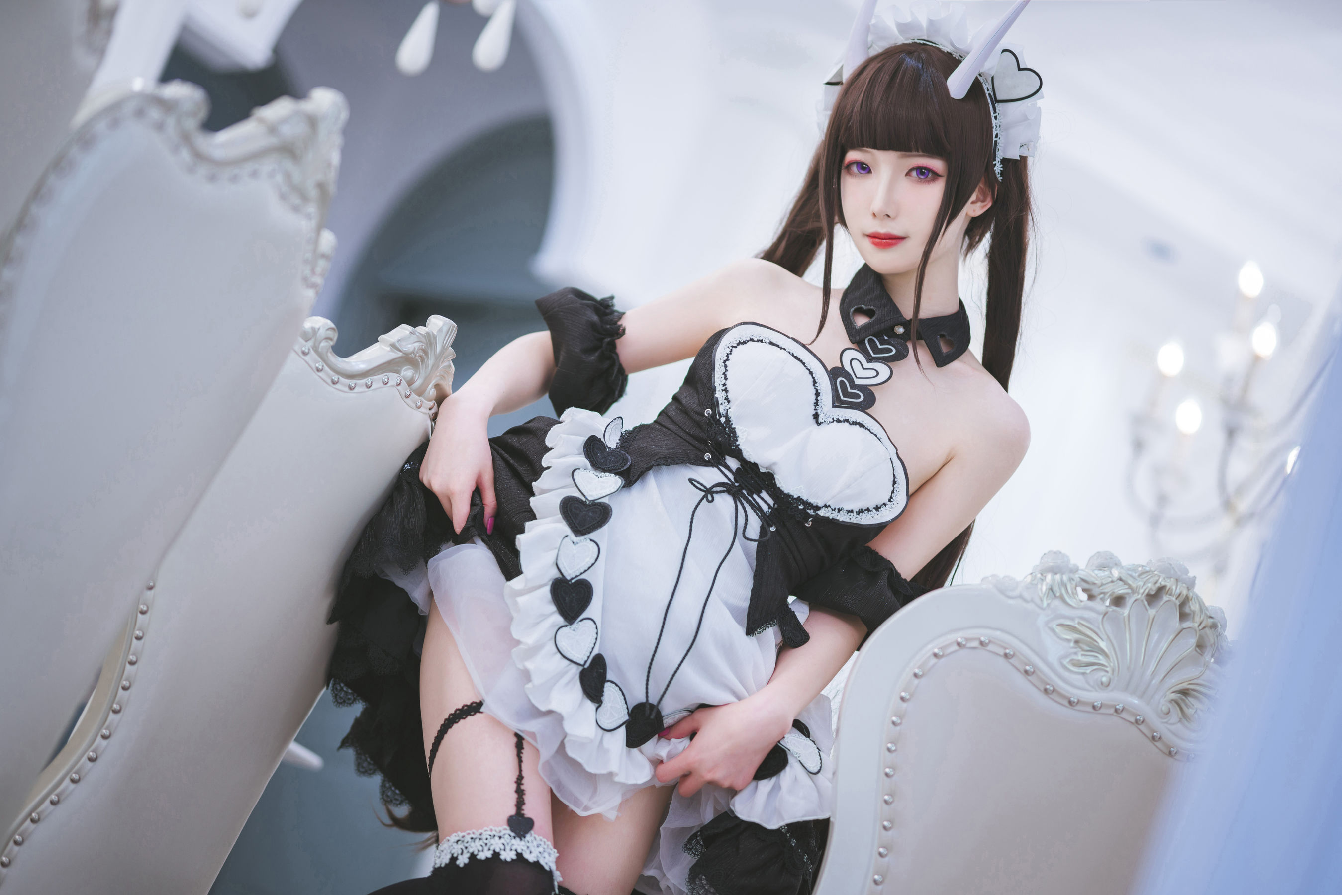 [福利COS] 动漫博主封疆疆v - 能代女仆