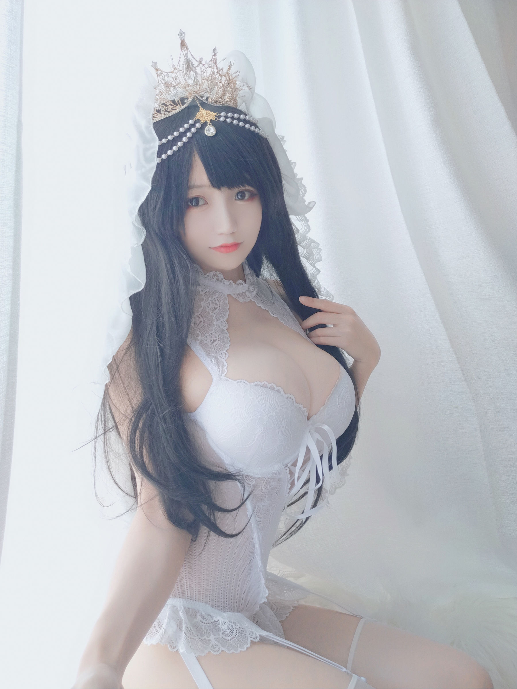 [福利COS] 动漫博主小仓千代w - 可可爱爱花嫁