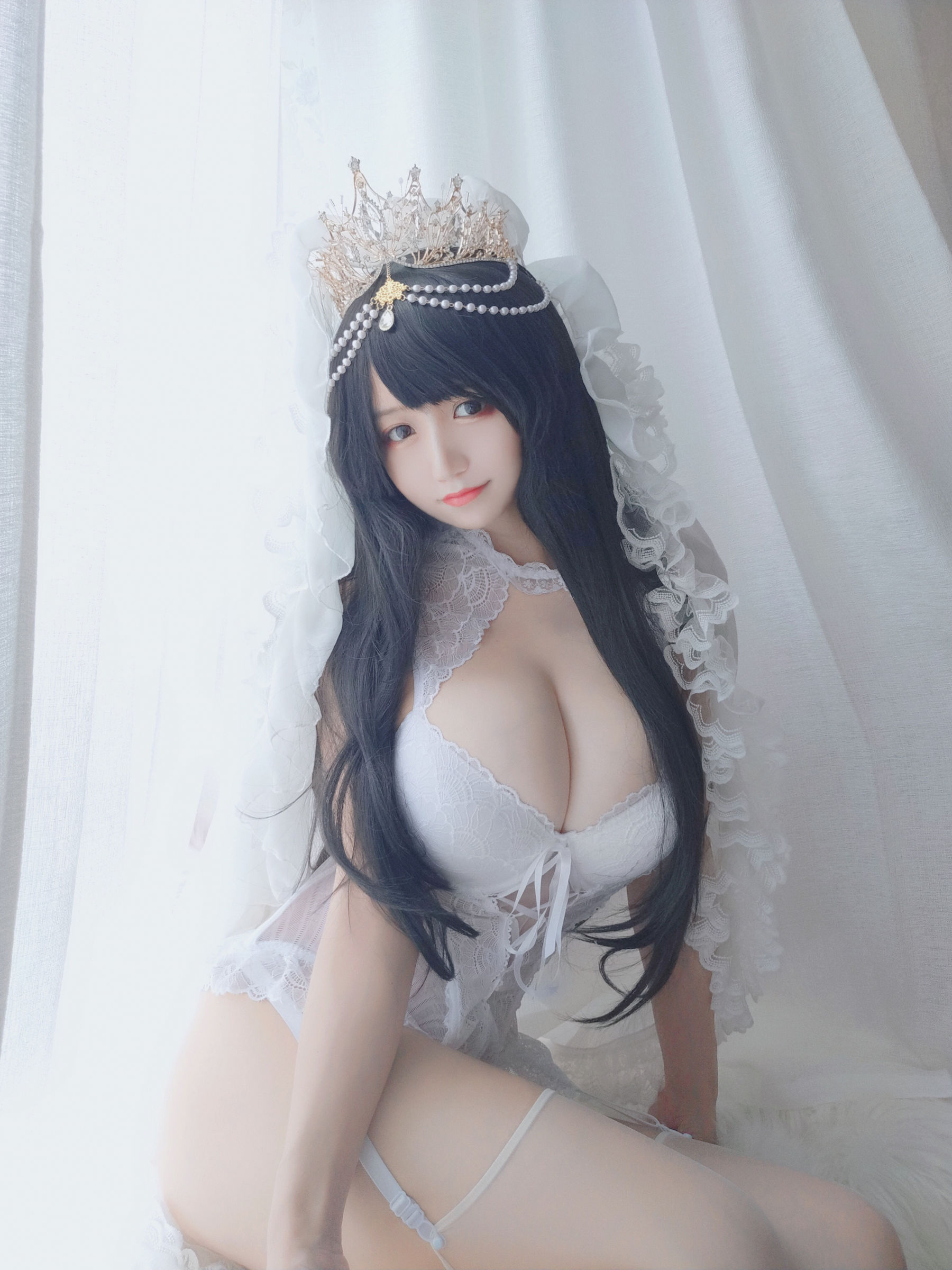 [福利COS] 动漫博主小仓千代w - 可可爱爱花嫁