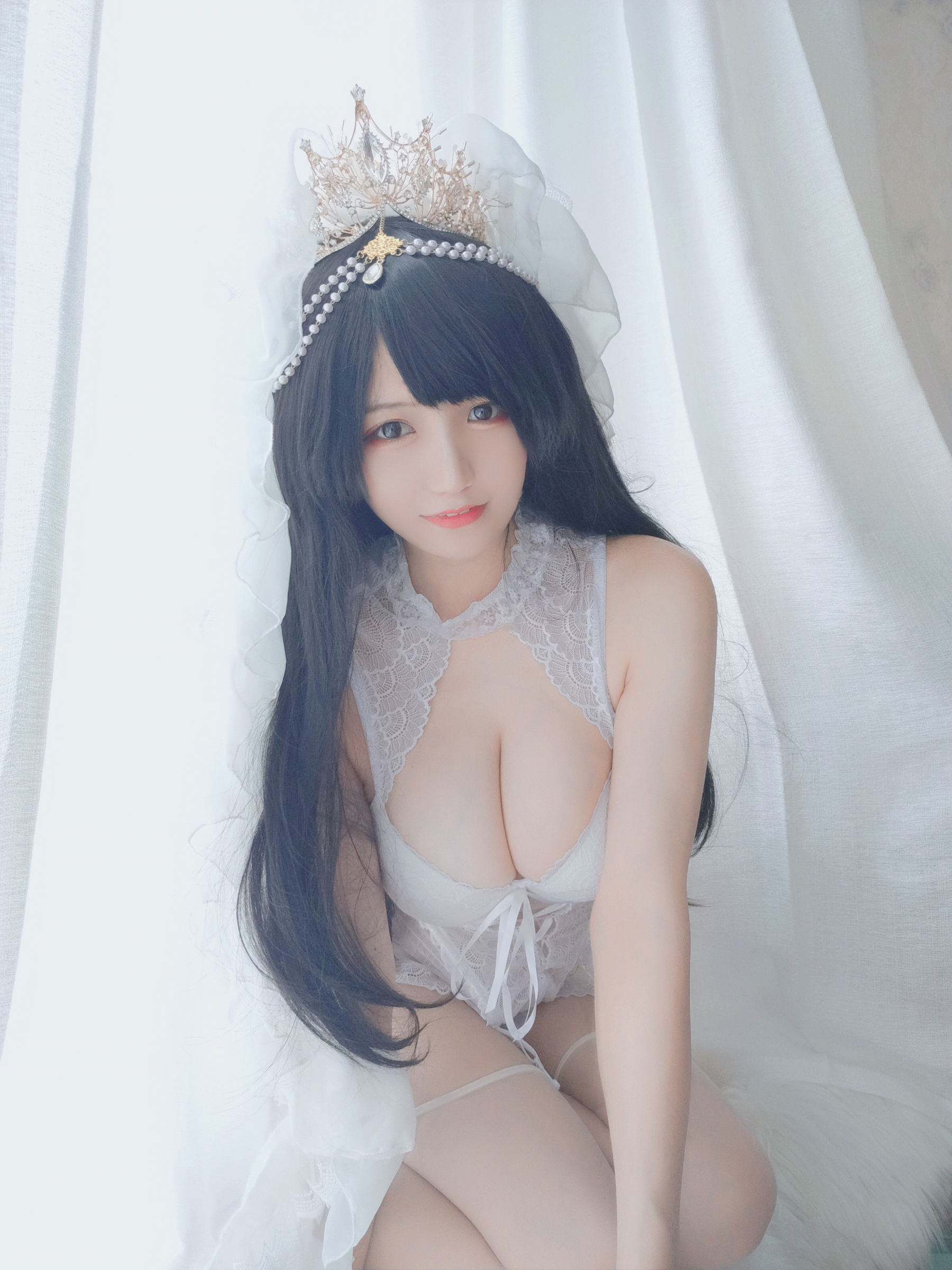 [福利COS] 动漫博主小仓千代w - 可可爱爱花嫁