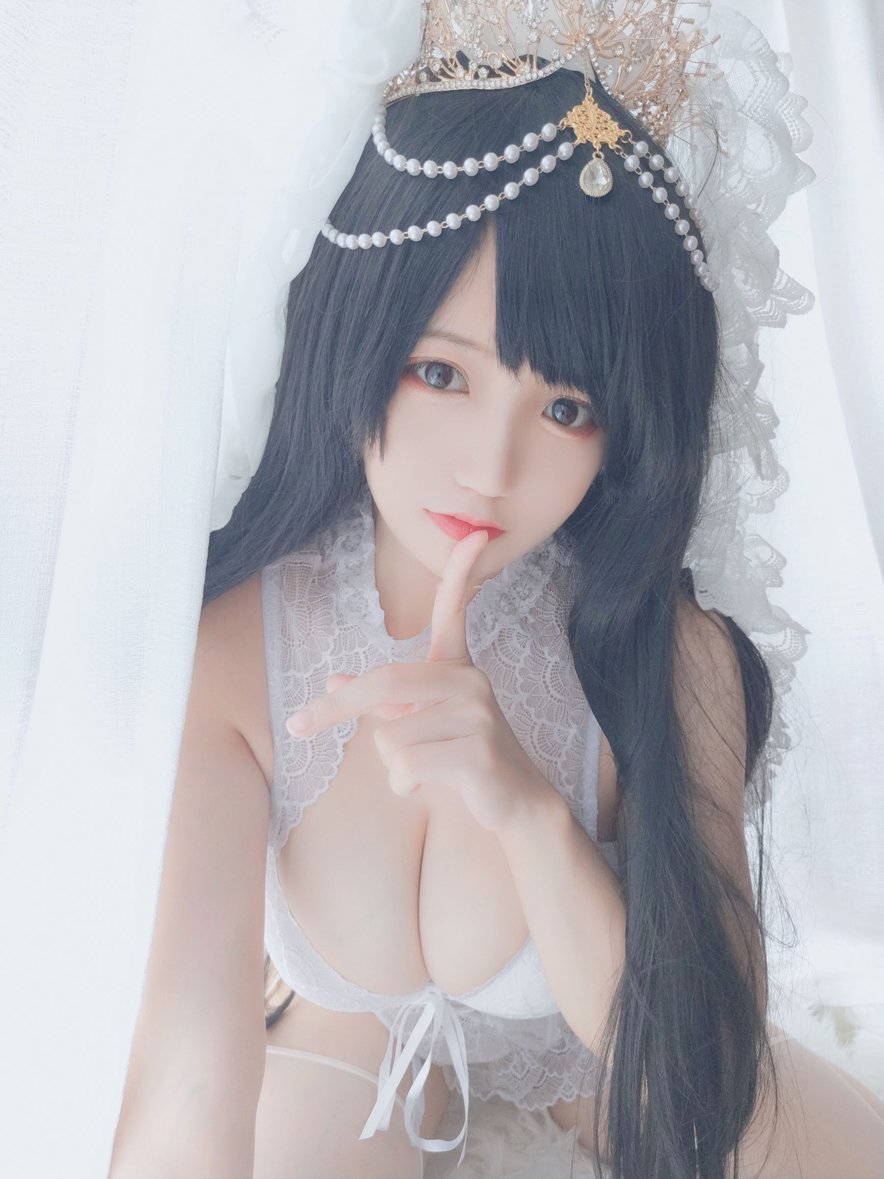 [福利COS] 动漫博主小仓千代w - 可可爱爱花嫁