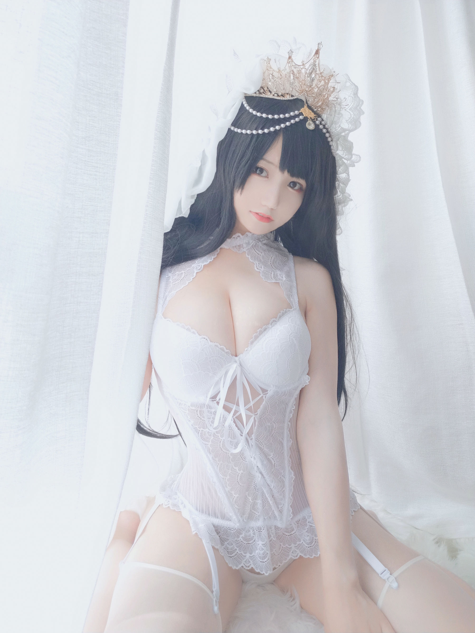 [福利COS] 动漫博主小仓千代w - 可可爱爱花嫁