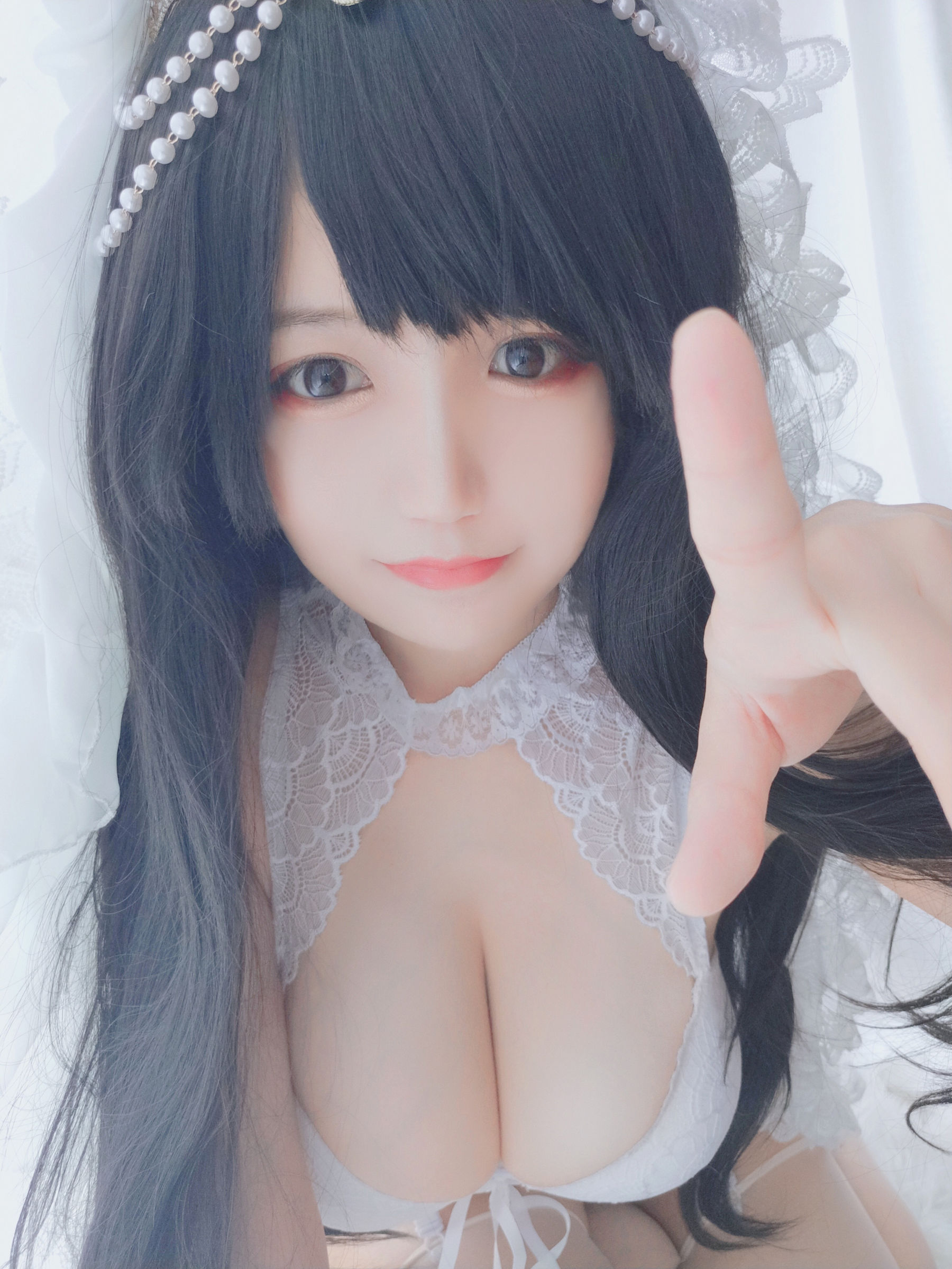 [福利COS] 动漫博主小仓千代w - 可可爱爱花嫁