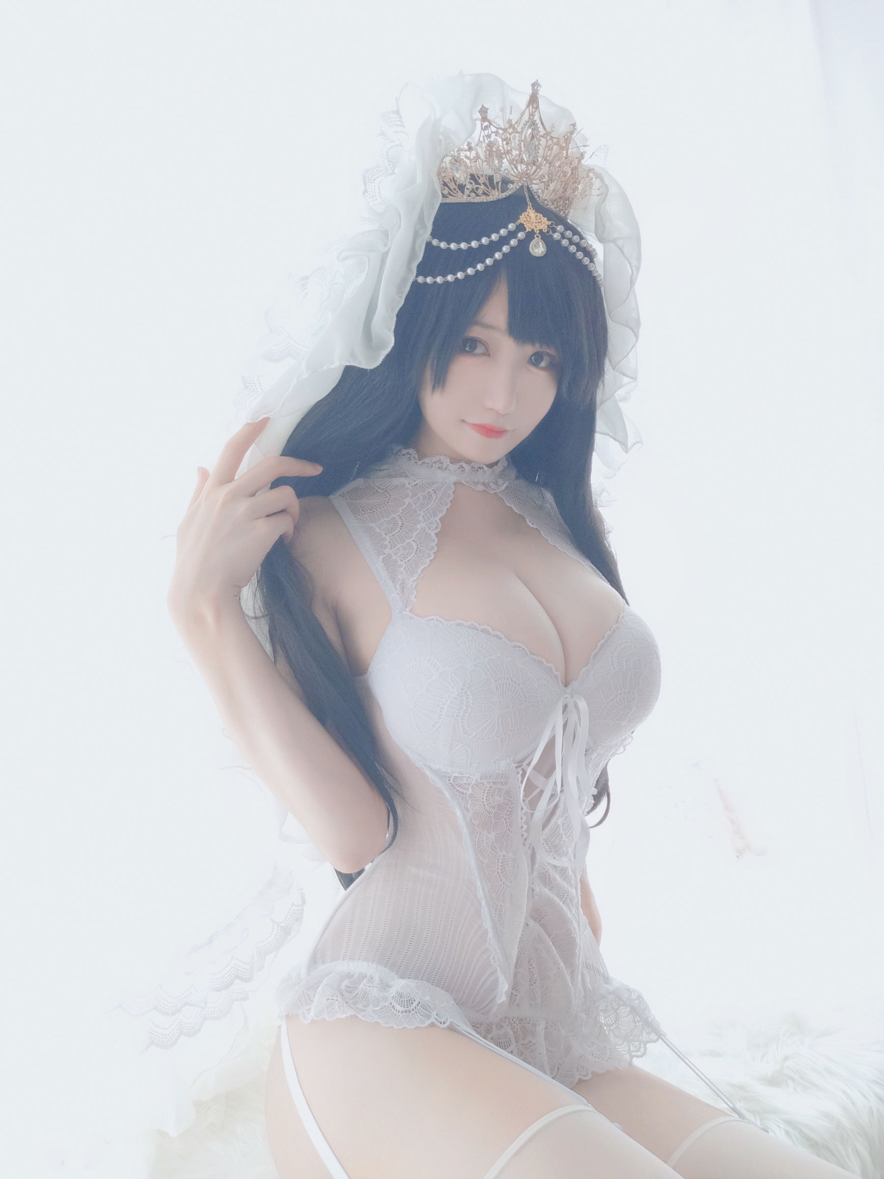 [福利COS] 动漫博主小仓千代w - 可可爱爱花嫁