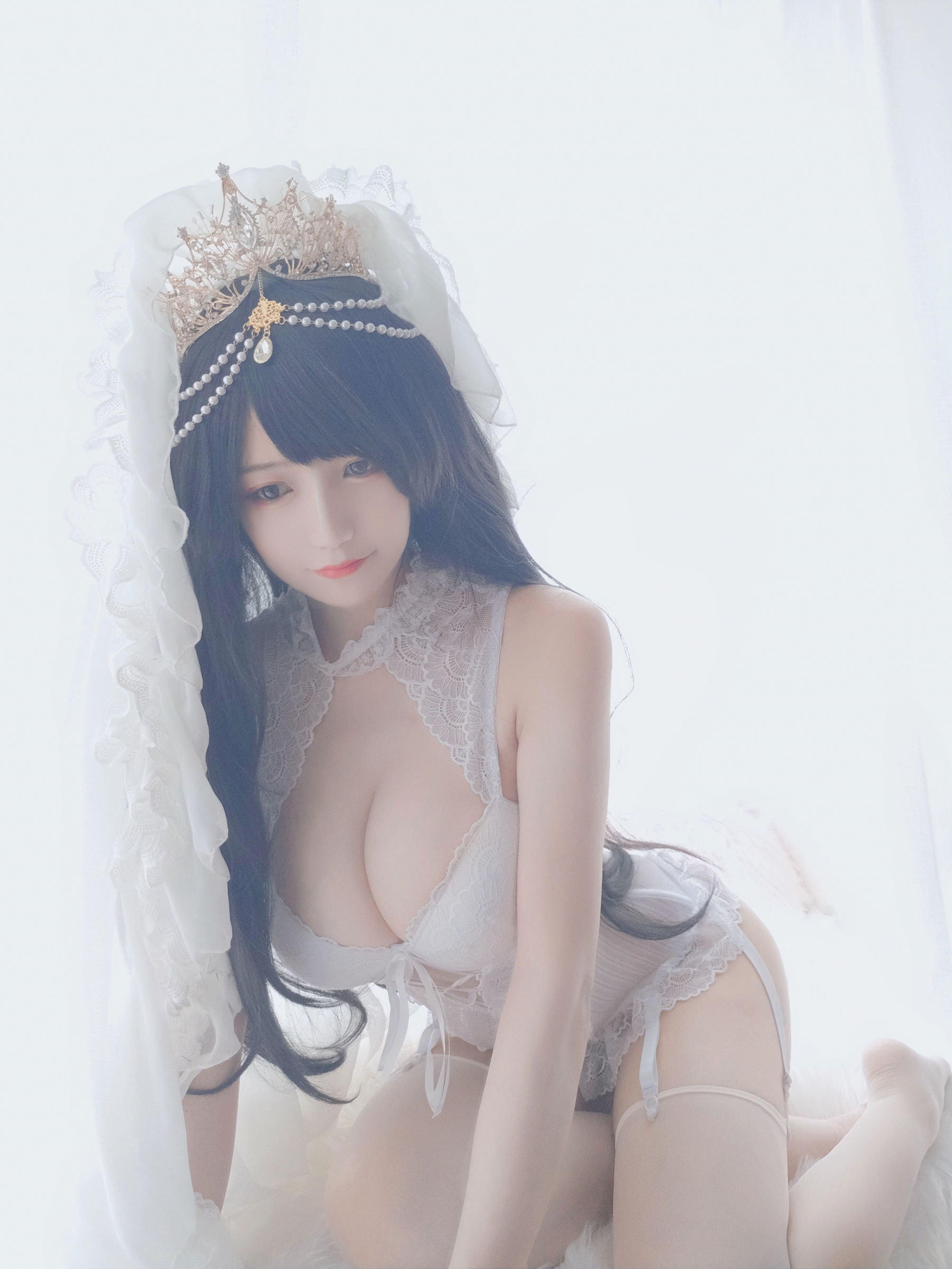 [福利COS] 动漫博主小仓千代w - 可可爱爱花嫁