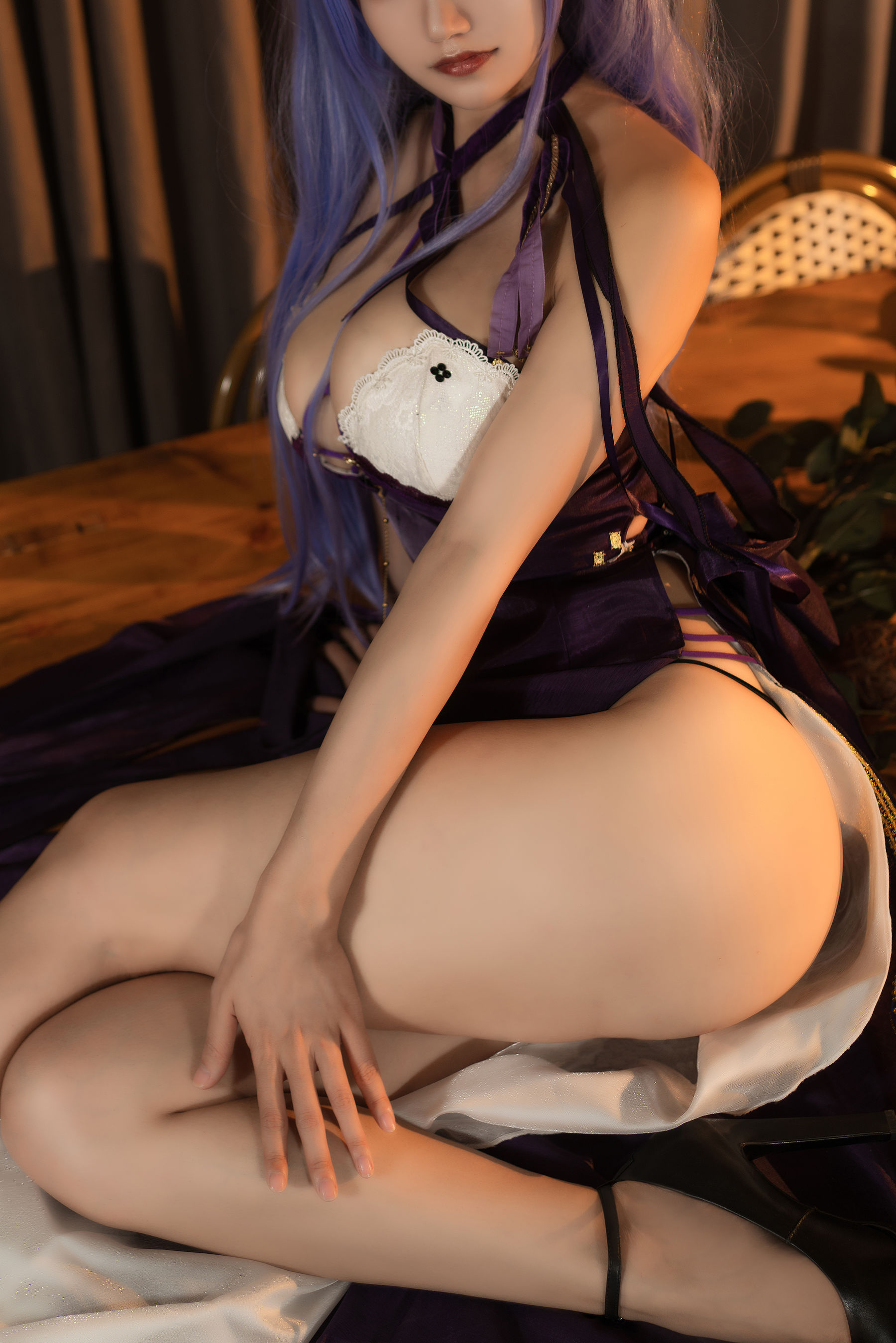 [福利COS] 动漫博主小仓千代w - 黛朵礼服