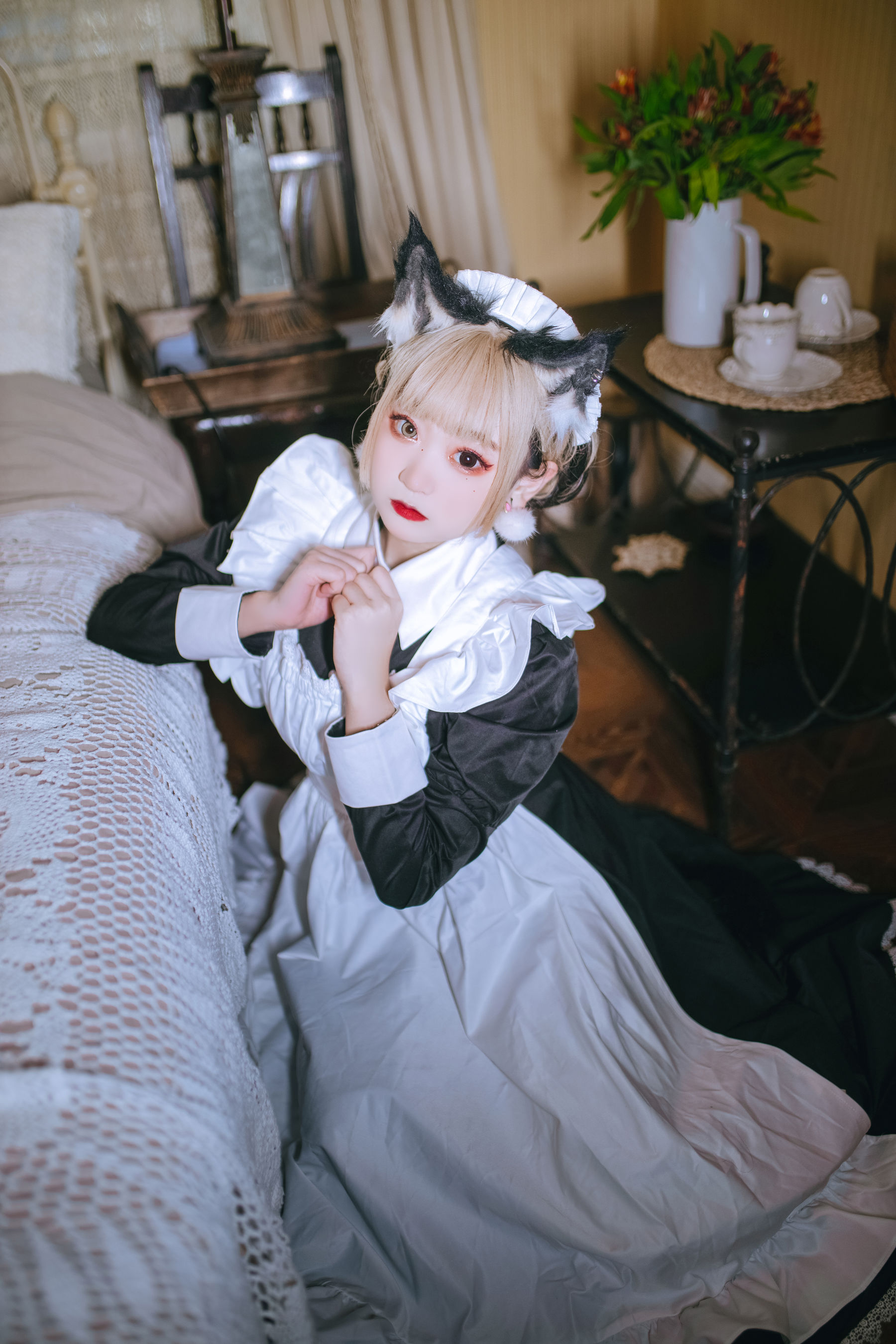 [福利COS] 动漫博主恩田直幸 - 猫女仆