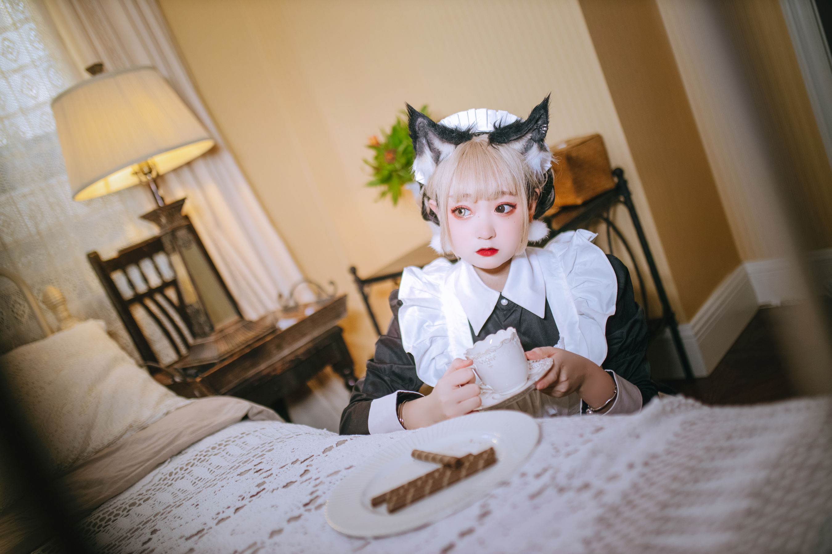 [福利COS] 动漫博主恩田直幸 - 猫女仆