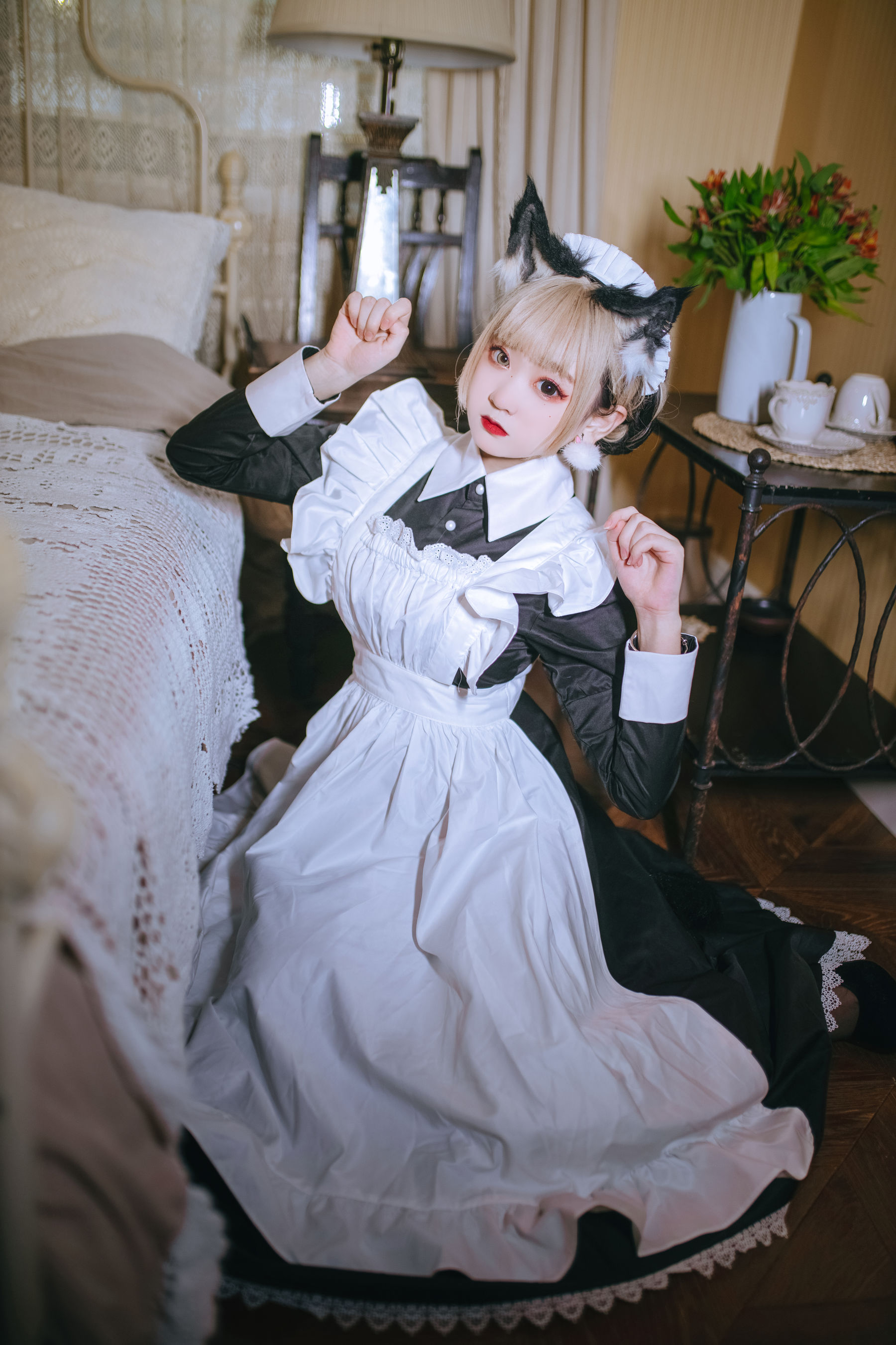 [福利COS] 动漫博主恩田直幸 - 猫女仆