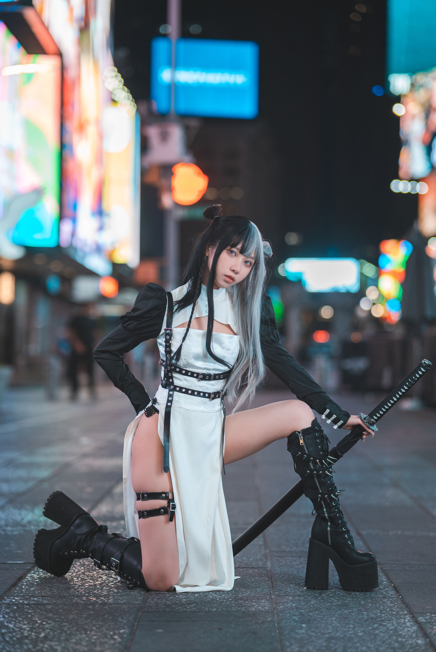 [福利COS] 动漫博主果咩酱w - 中式赛博