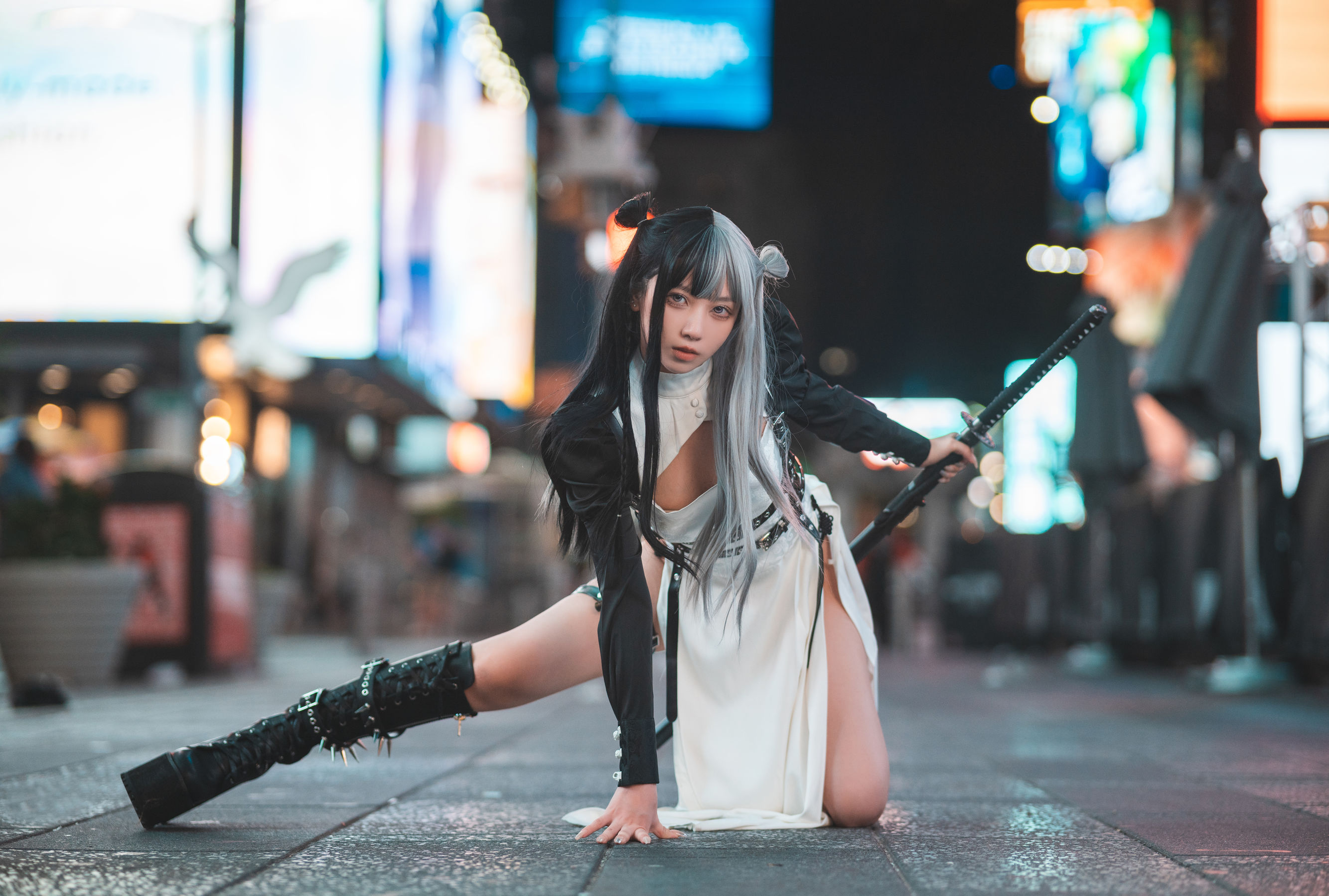 [福利COS] 动漫博主果咩酱w - 中式赛博