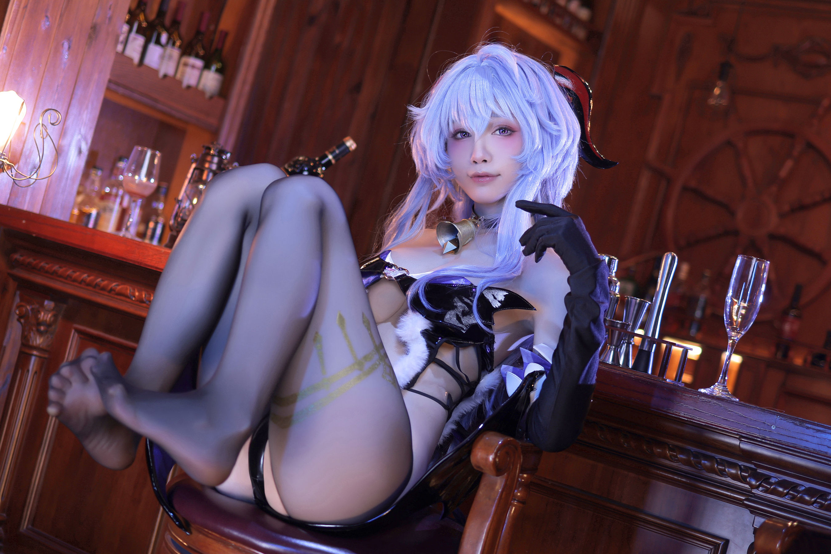 [福利COS] 动漫博主水淼aqua - 甘雨-同人魅魔