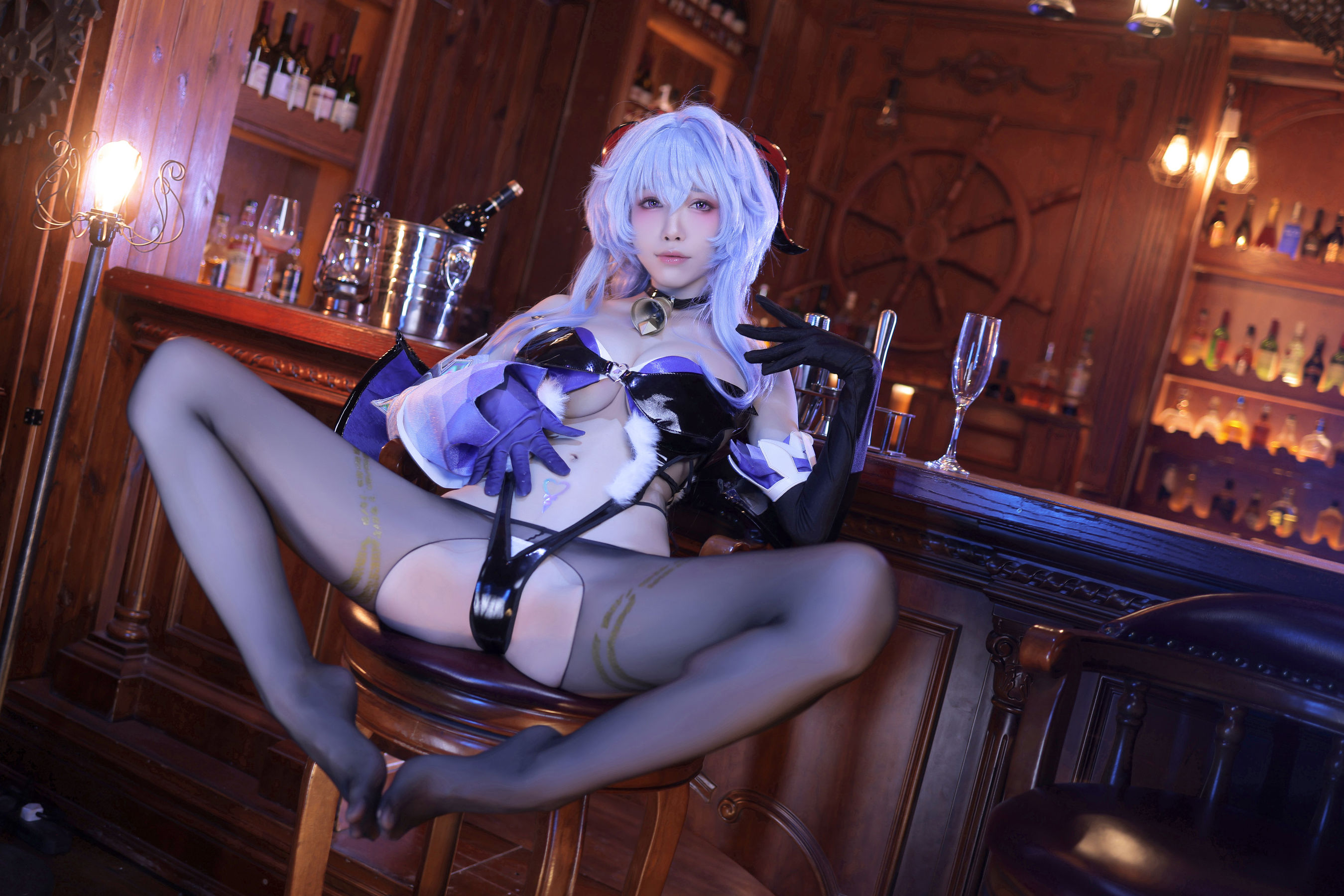 [福利COS] 动漫博主水淼aqua - 甘雨-同人魅魔